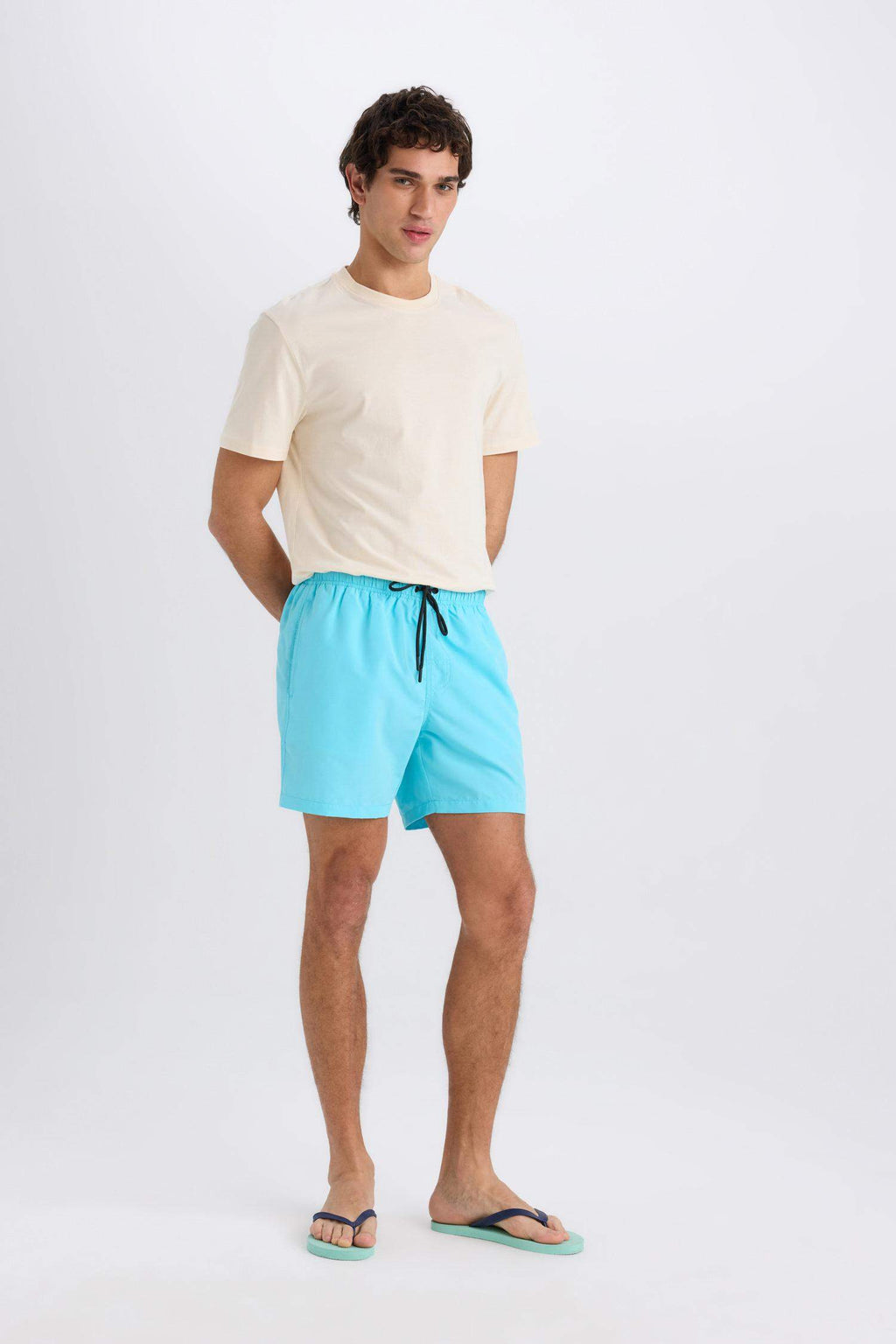 Mesh Lined Short Swim Shorts