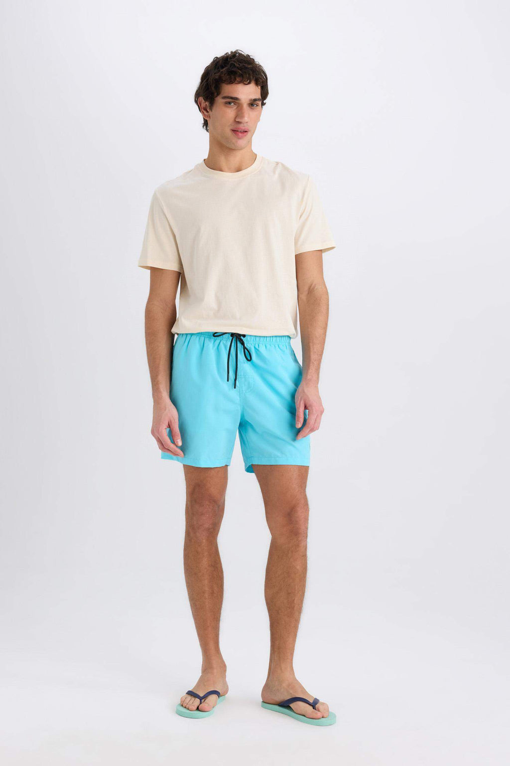 Mesh Lined Short Swim Shorts