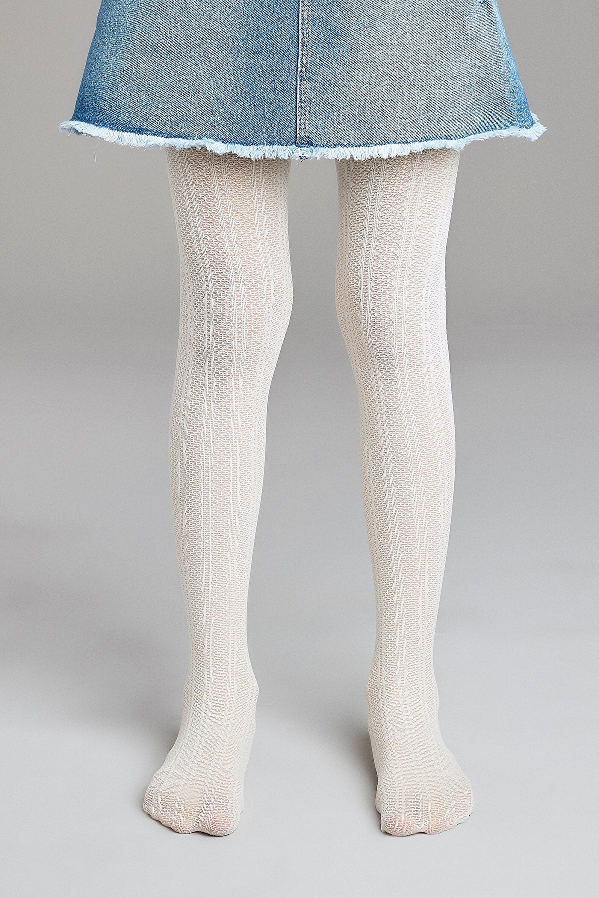 Black Pretty Decor Tights