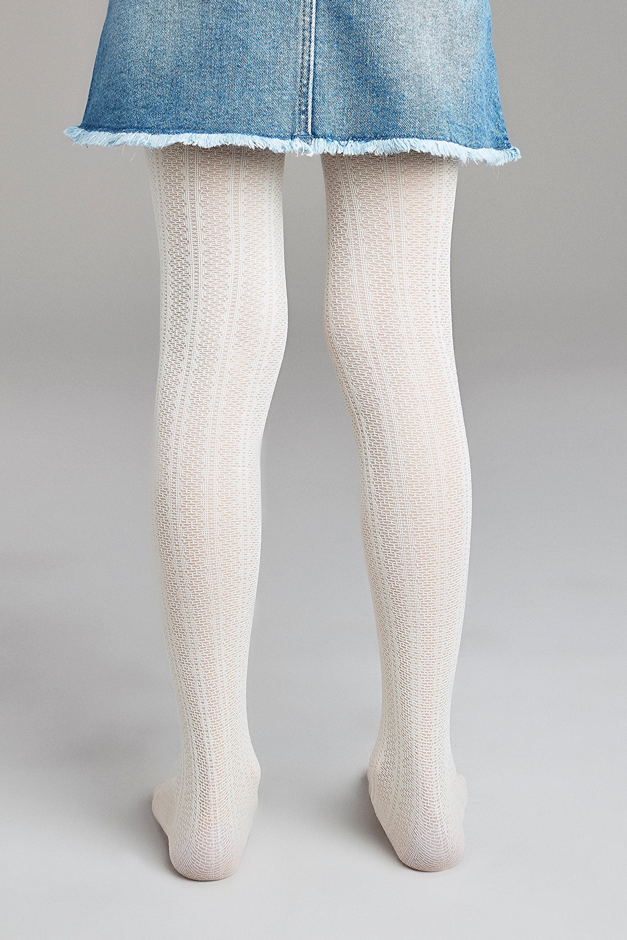 Black Pretty Decor Tights