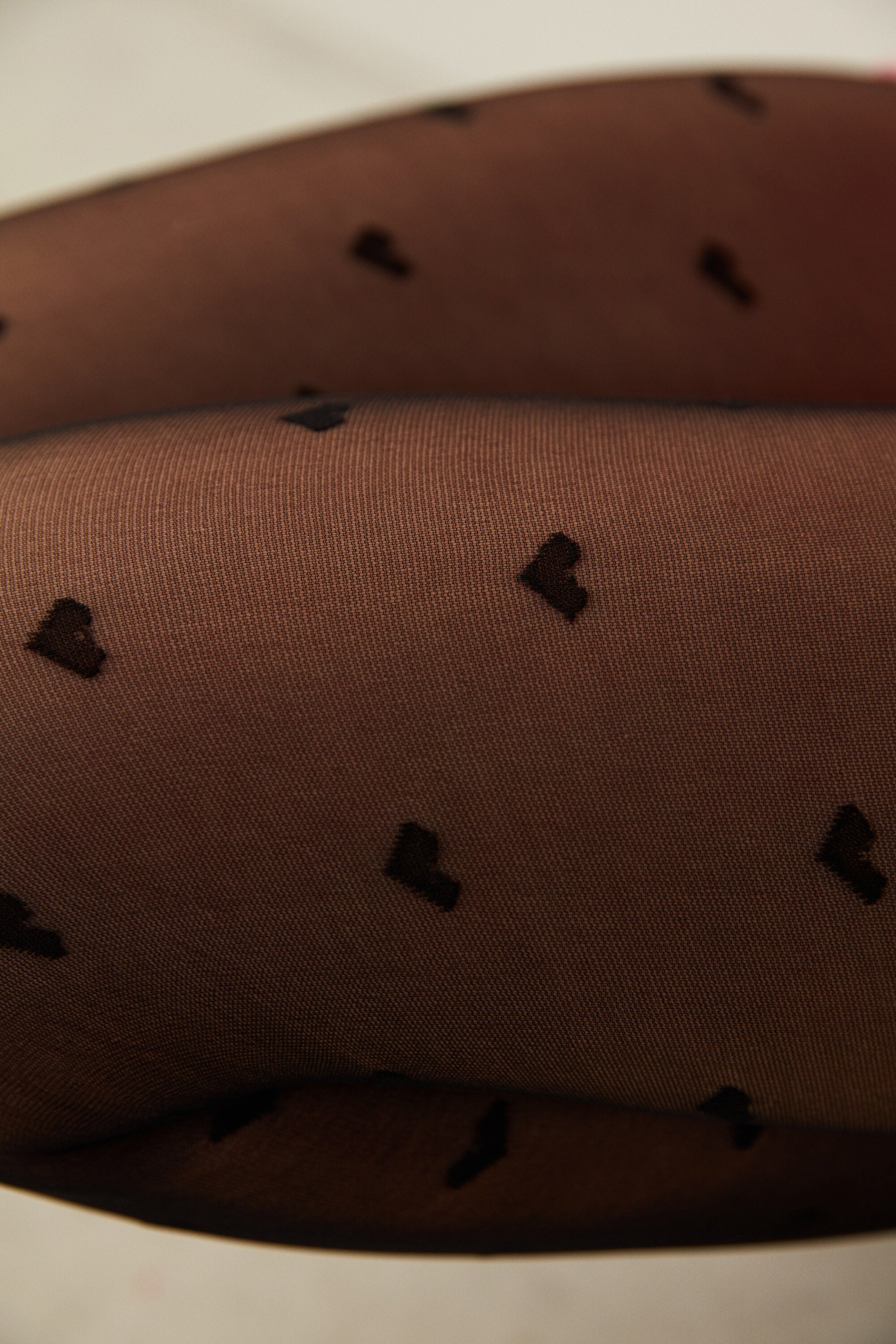 Mini Heart Black Tights