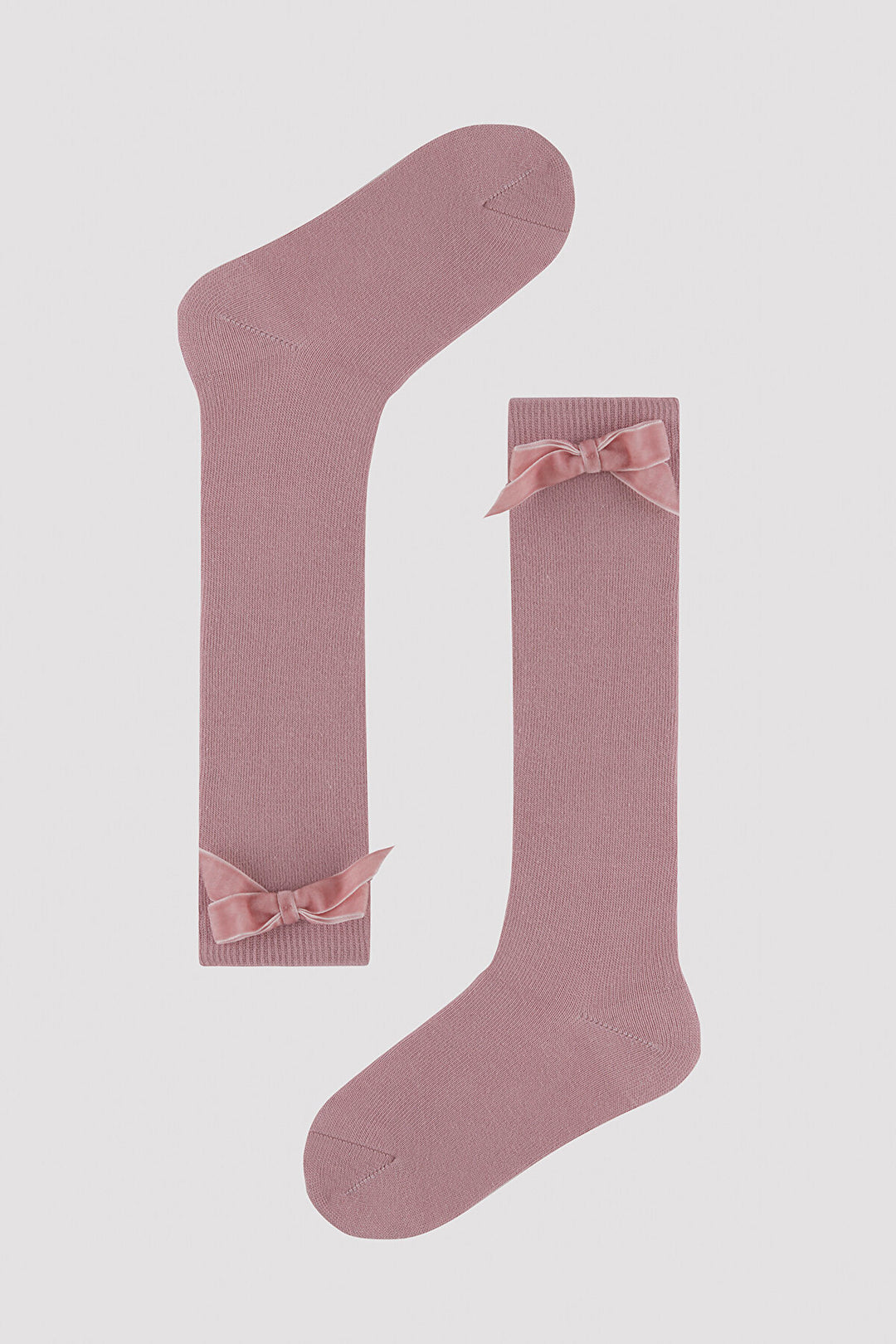 Girl Pink Ribbon Sock