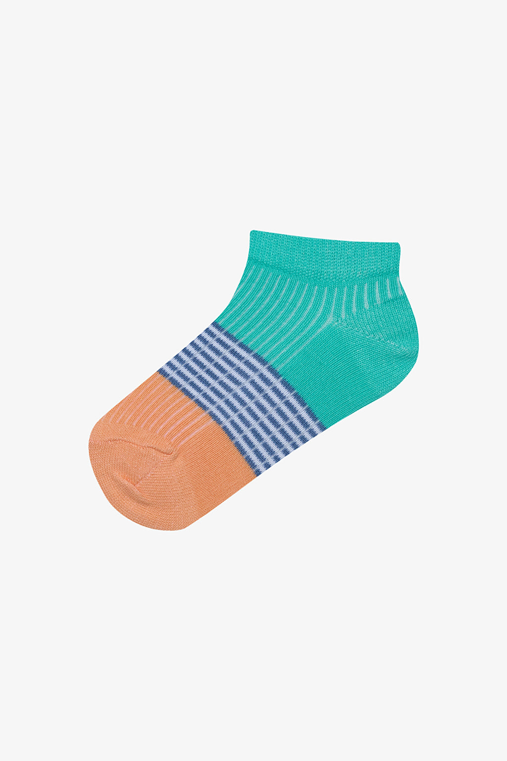 Boy One Line Multicolored 4-Pack Ankle Socks