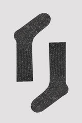 Black Deep Thermal Socket Socks