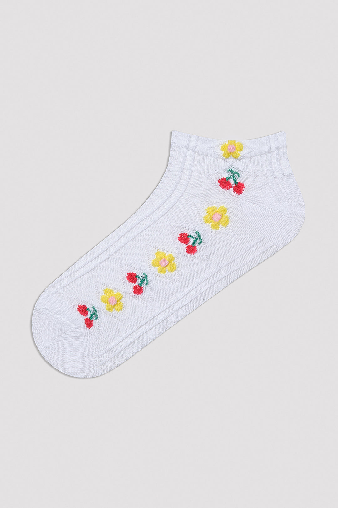 Flower Fruit 3in1 Liner Socks