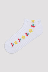 Flower Fruit 3in1 Liner Socks