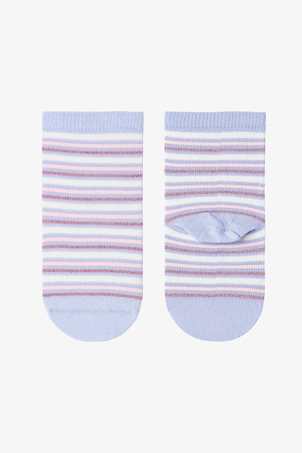Girls' Hopping Fairy Patterned 4-Pack Ankle Socks