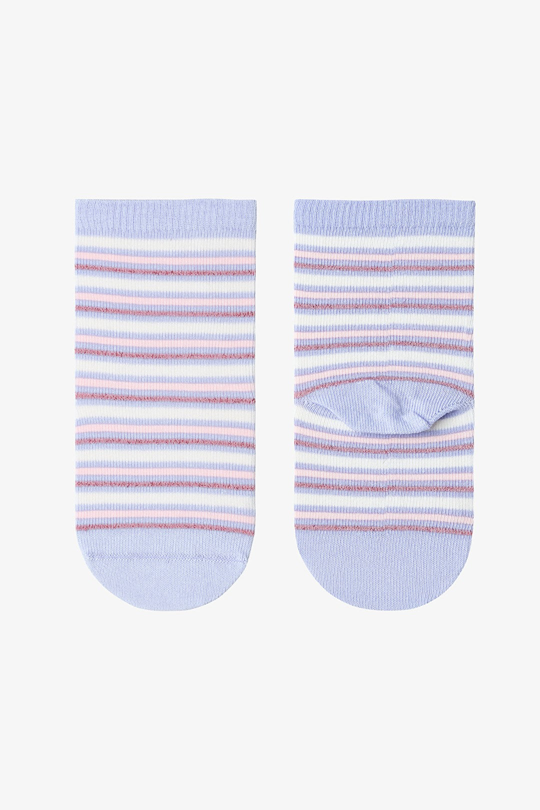 Girls' Hopping Fairy Patterned 4-Pack Ankle Socks
