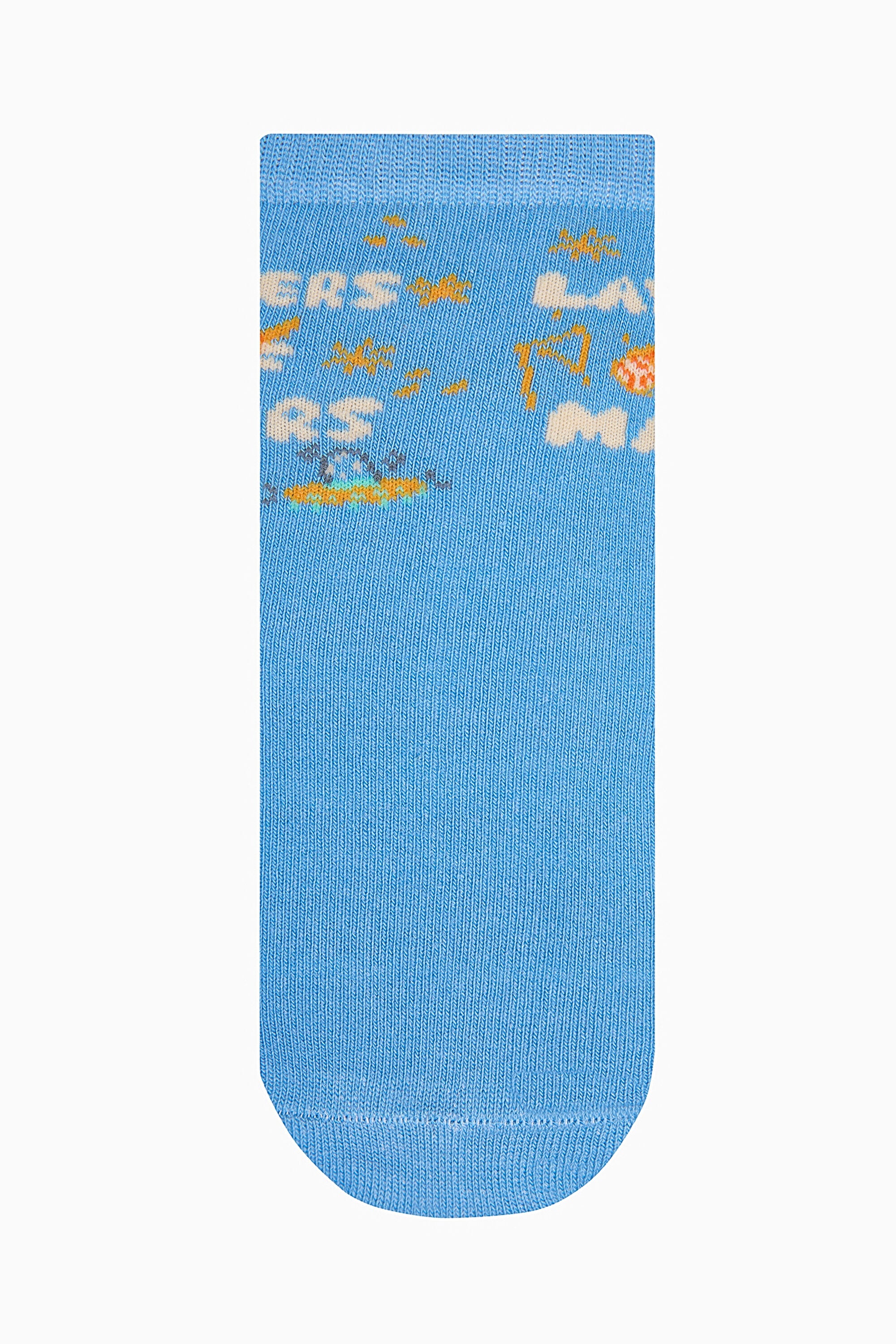 Boys Astro Dino Multicolored 4-Pack Ankle Socks