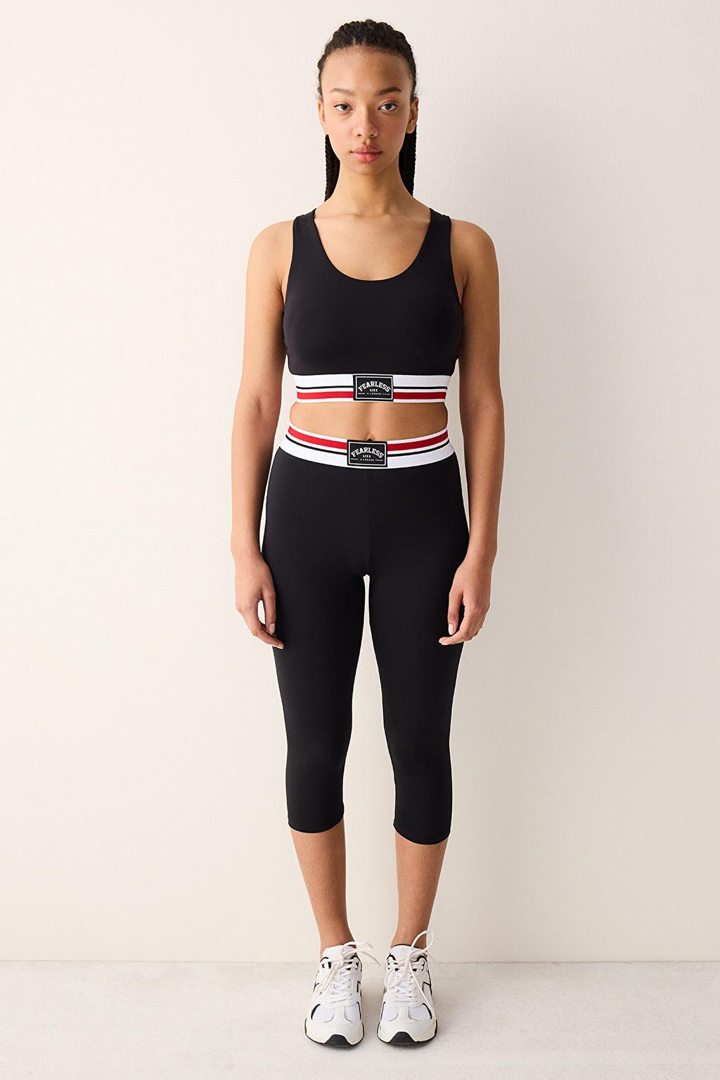 Fearless Black Leggings - Seren Ay Çetin Collection