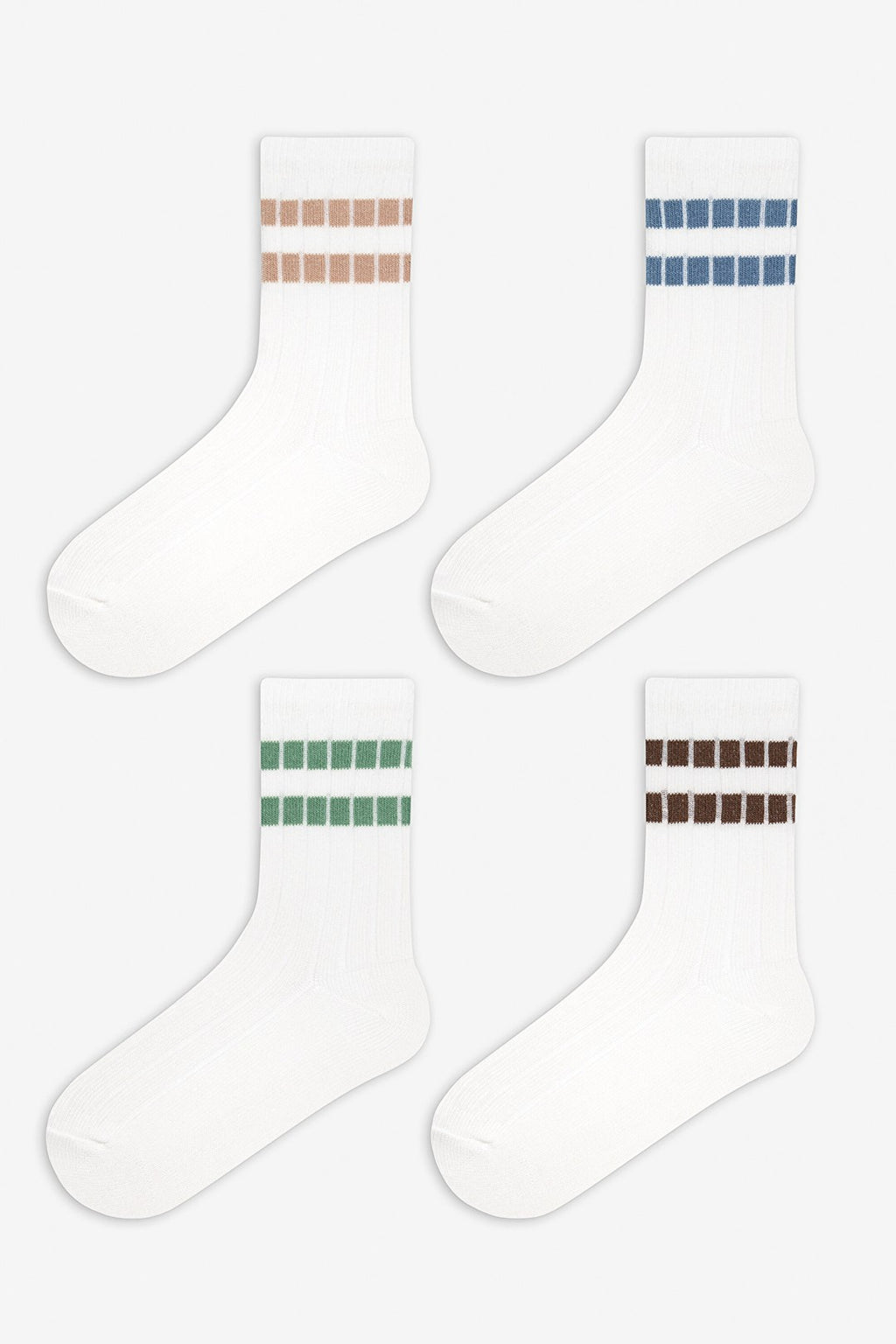 Boy Old Line 4-Pack Rib Socks