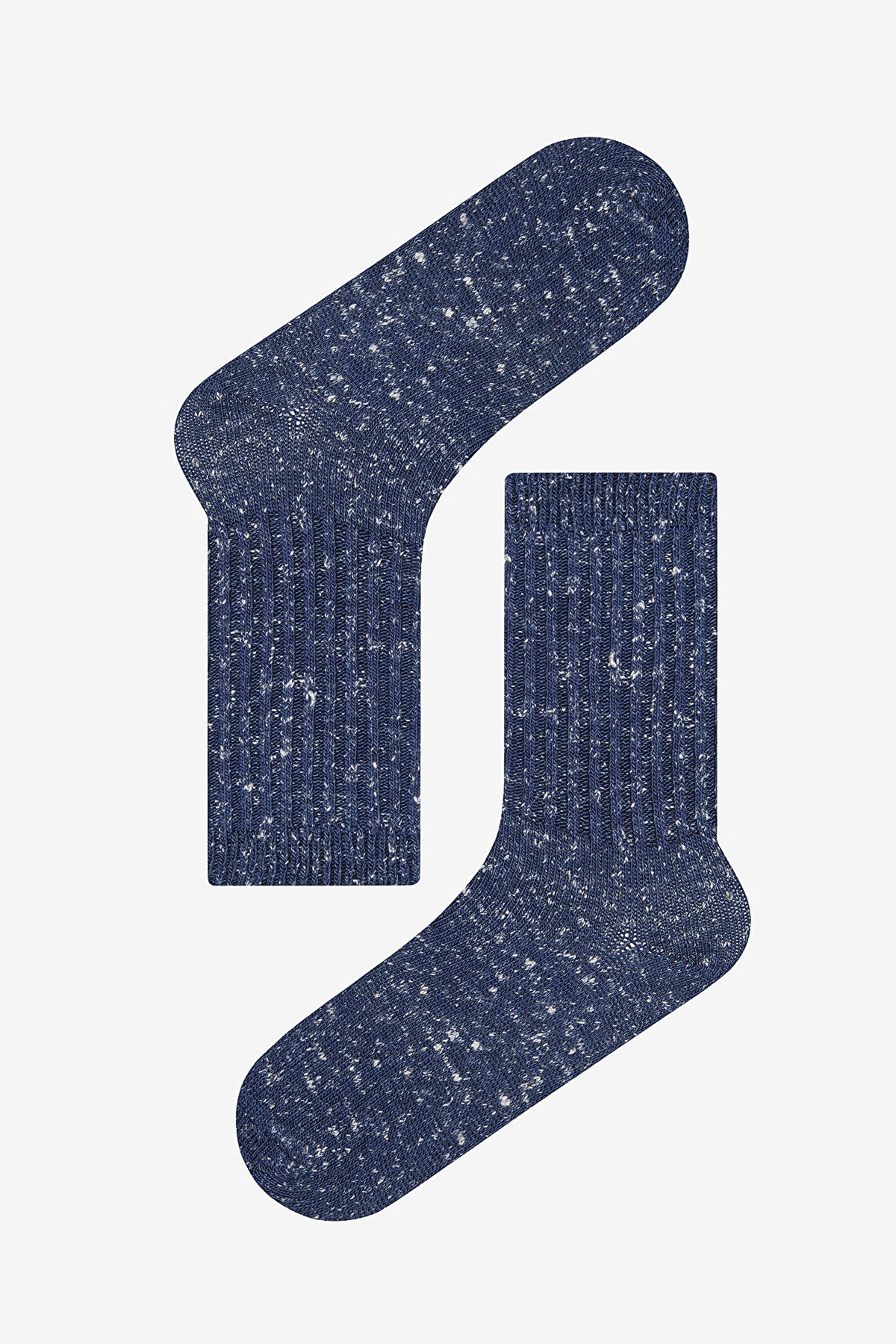 Navy Blue Thick Boot Socks