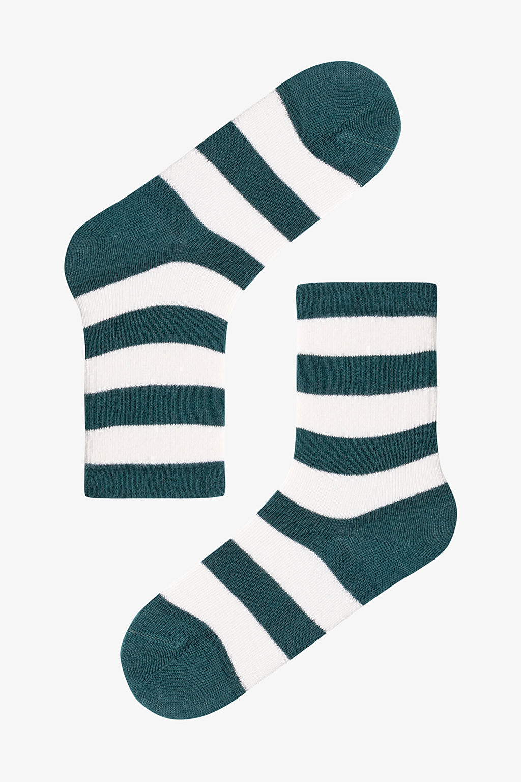 Multicolored Boys Relax Stripes 4-Pack Ankle Socks