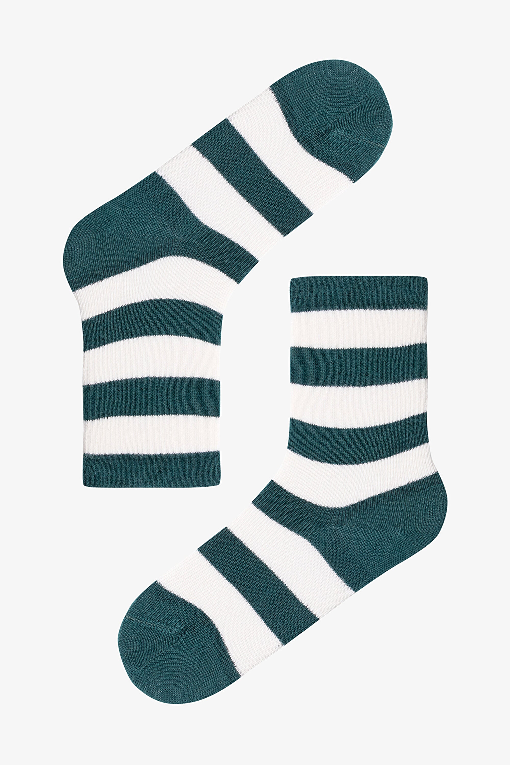Multicolored Boys Relax Stripes 4-Pack Ankle Socks