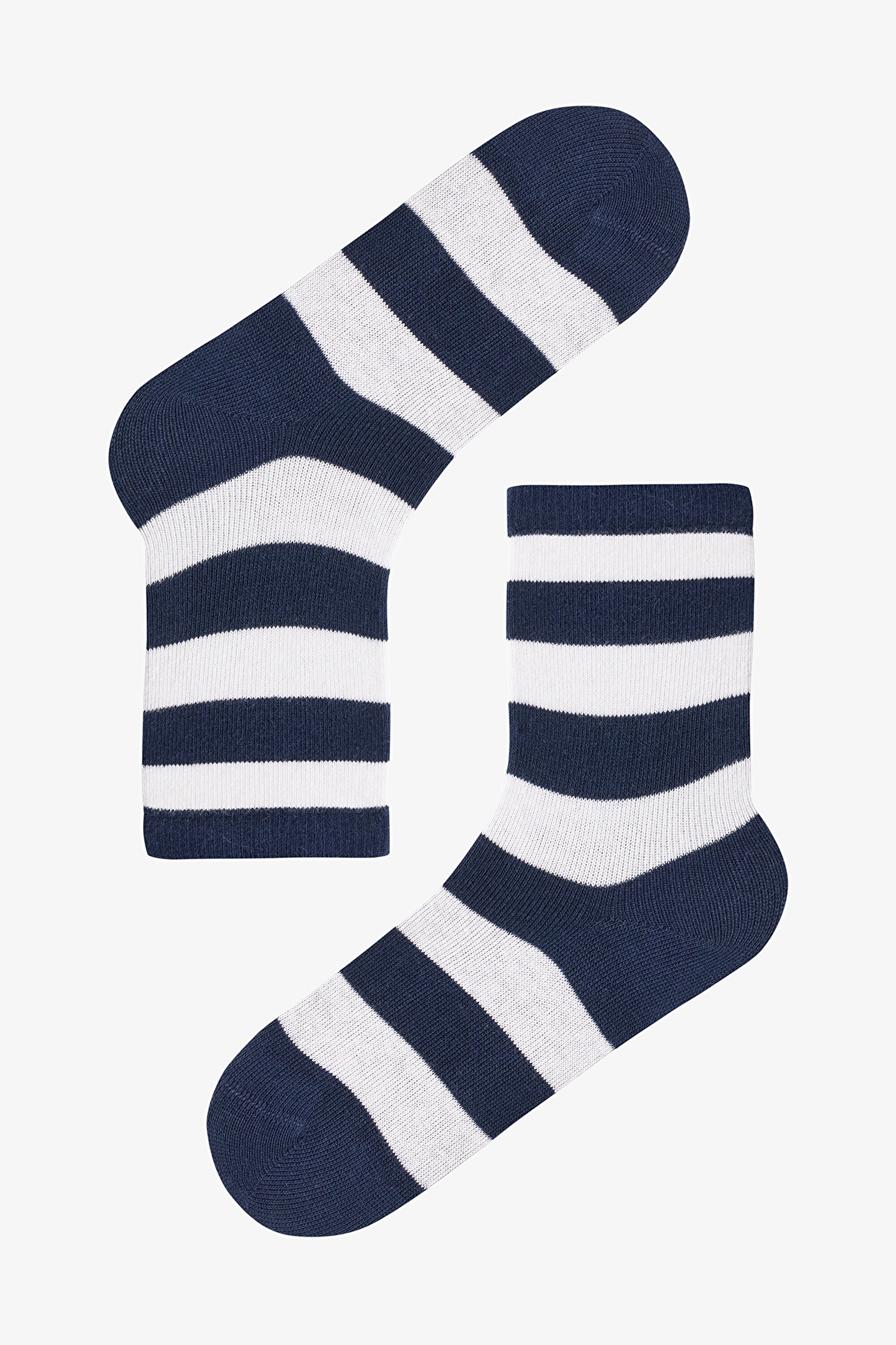 Multicolored Boys Relax Stripes 4-Pack Ankle Socks