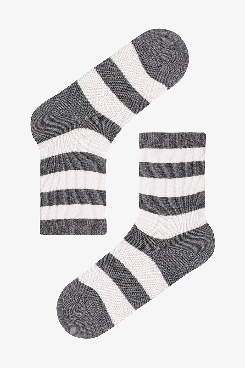 Multicolored Boys Relax Stripes 4-Pack Ankle Socks