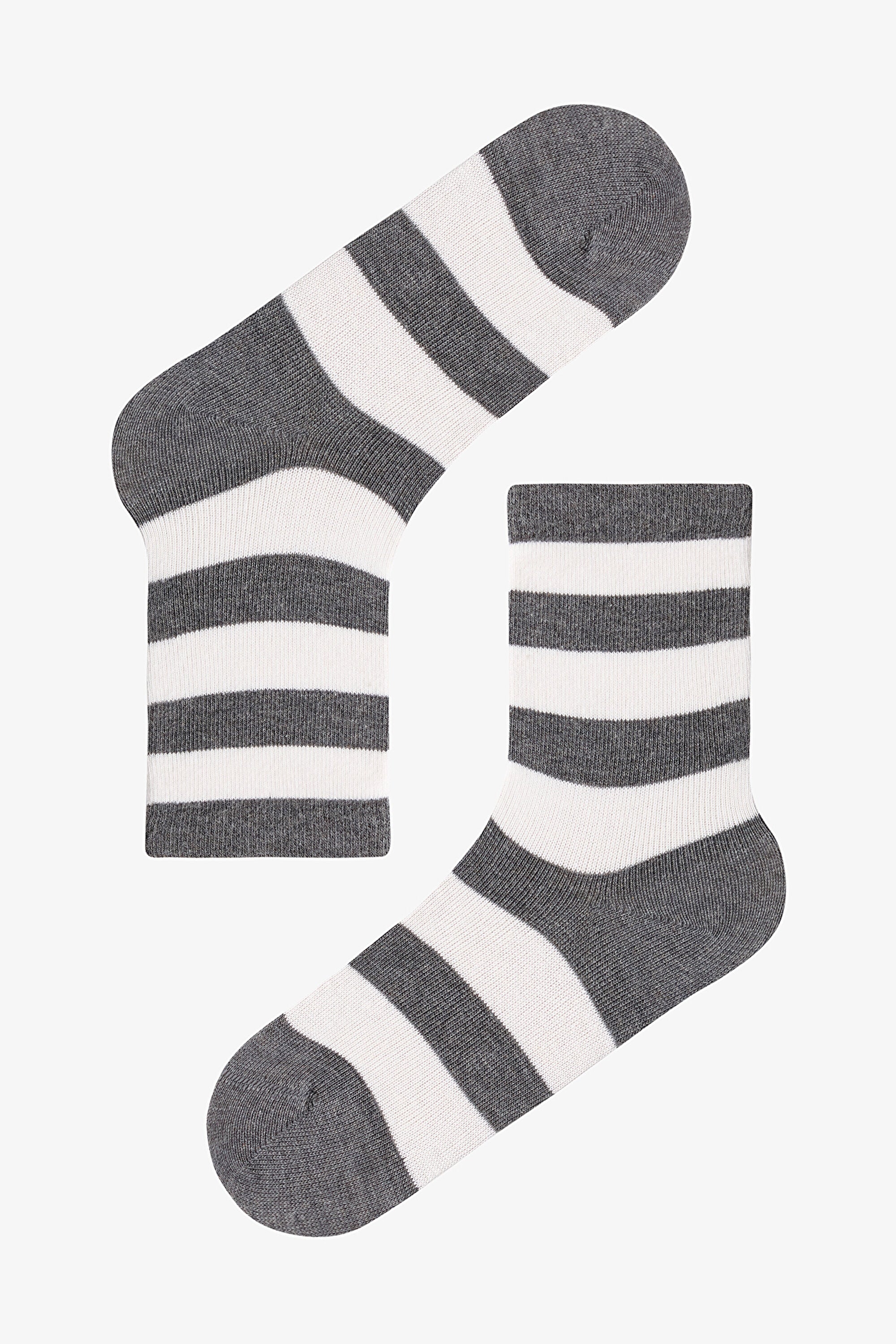 Multicolored Boys Relax Stripes 4-Pack Ankle Socks
