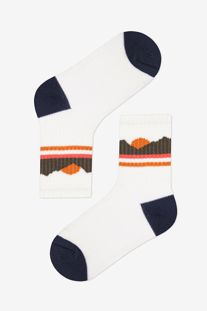 Boys Alaska 4-Pack Multicolored Ankle Socks