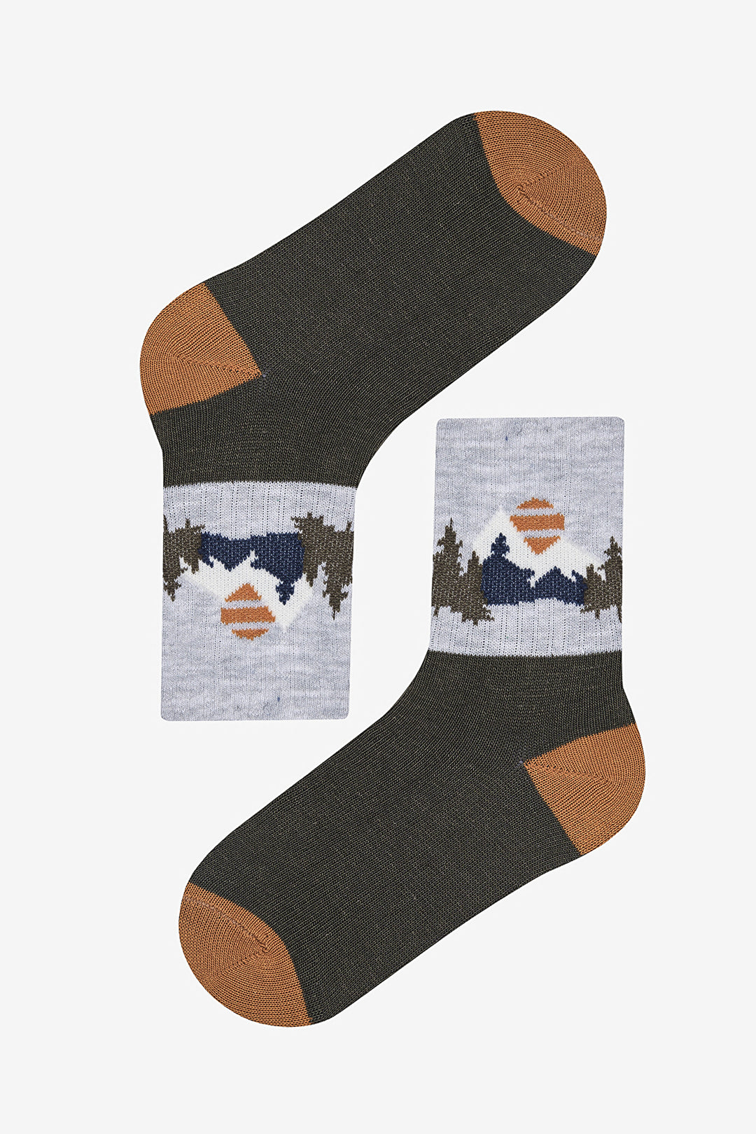 Boys Alaska 4-Pack Multicolored Ankle Socks