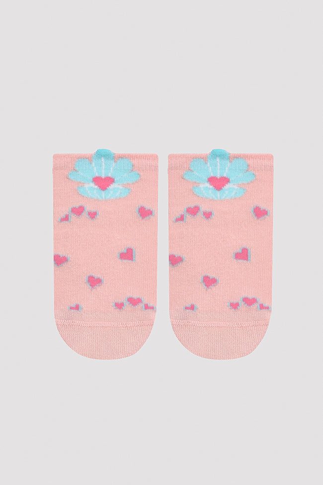 Kız Çocuk Sea Shell 3lü Patik Çorap Main Image