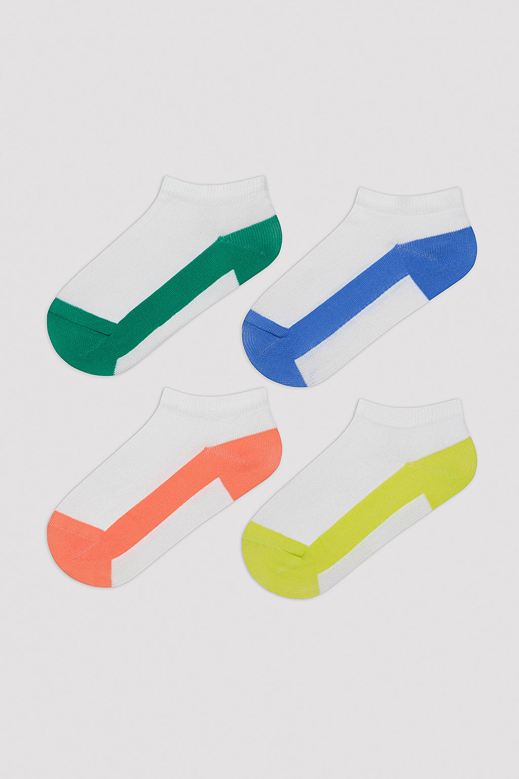 Boys Colorful 4in1 Liner Socks