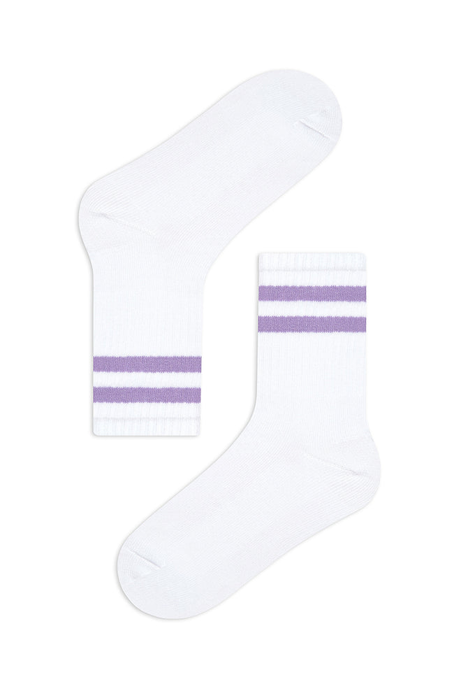 Girls Soft Line 3-Pack Tennis Socks Main Image
