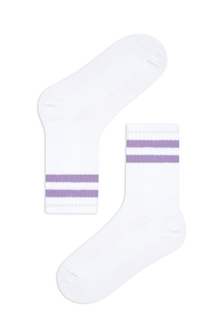 Girls Soft Line 3-Pack Tennis Socks