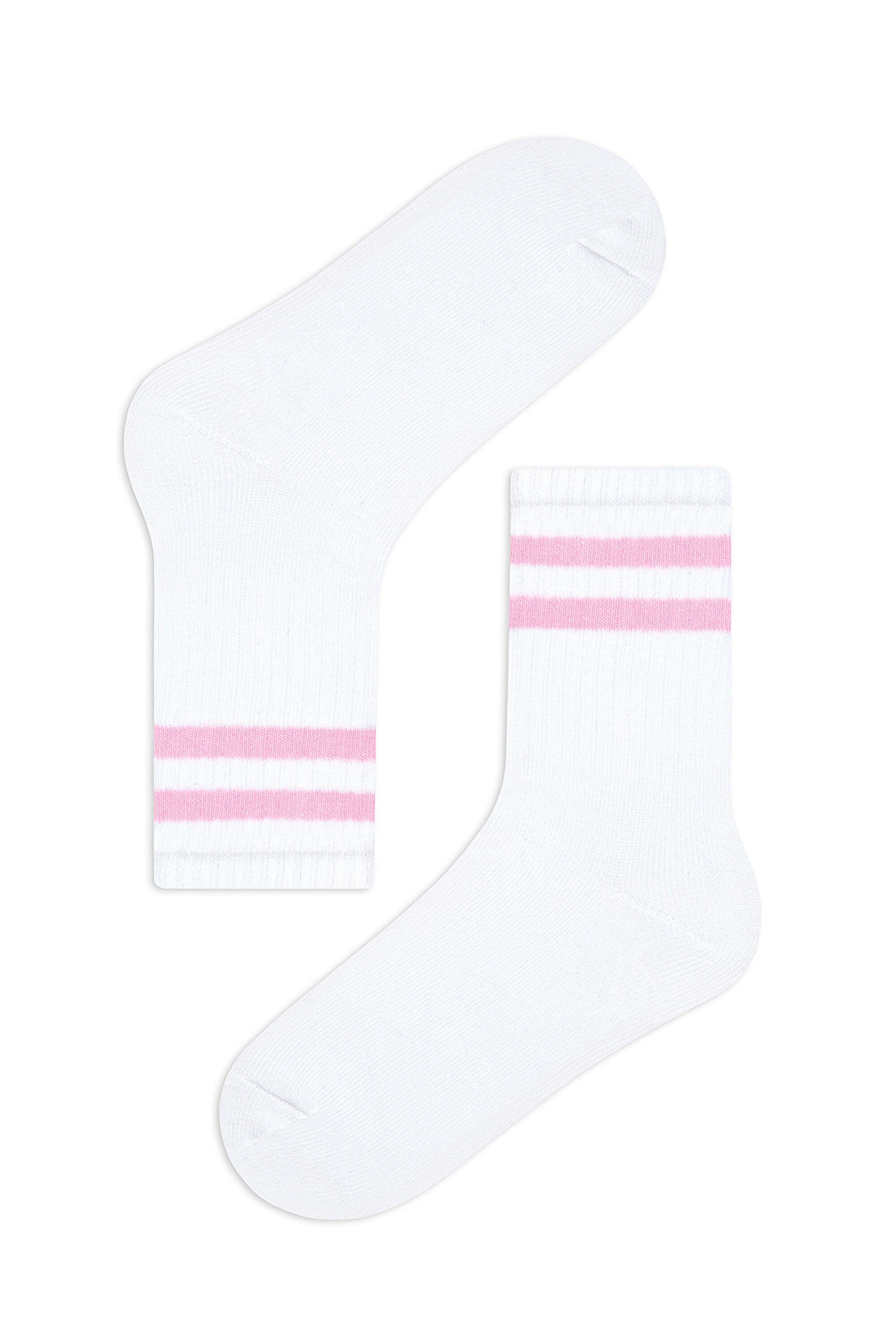 Girls Soft Line 3-Pack Tennis Socks