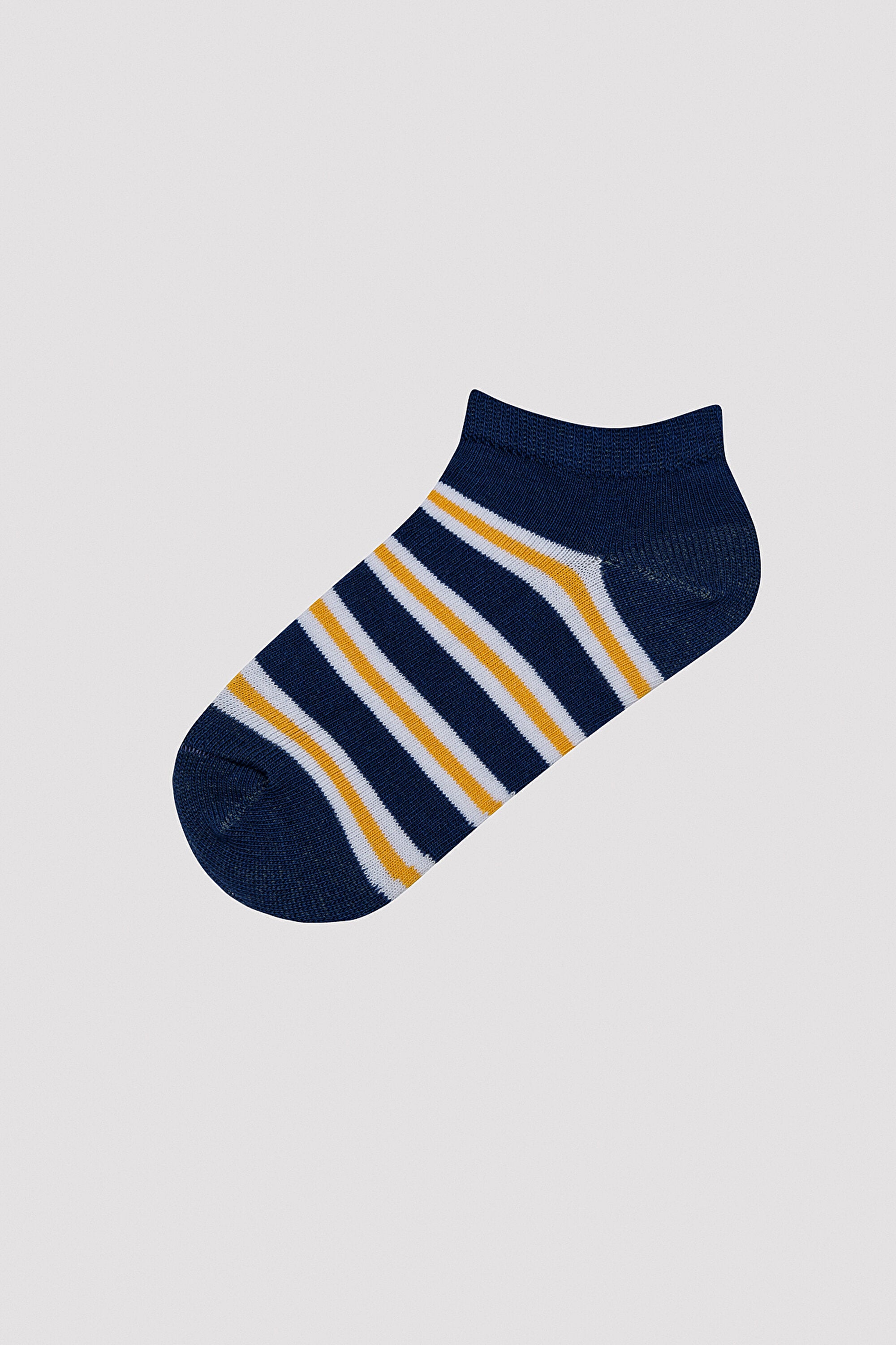 Boy's Sporty Lines Multicolored 4-Piece Booties Socks