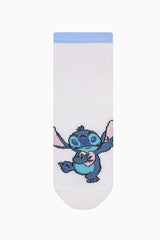 Unisex Kids Stitch Multicolored 3-Pack Ankle Socks - Stitch Collection