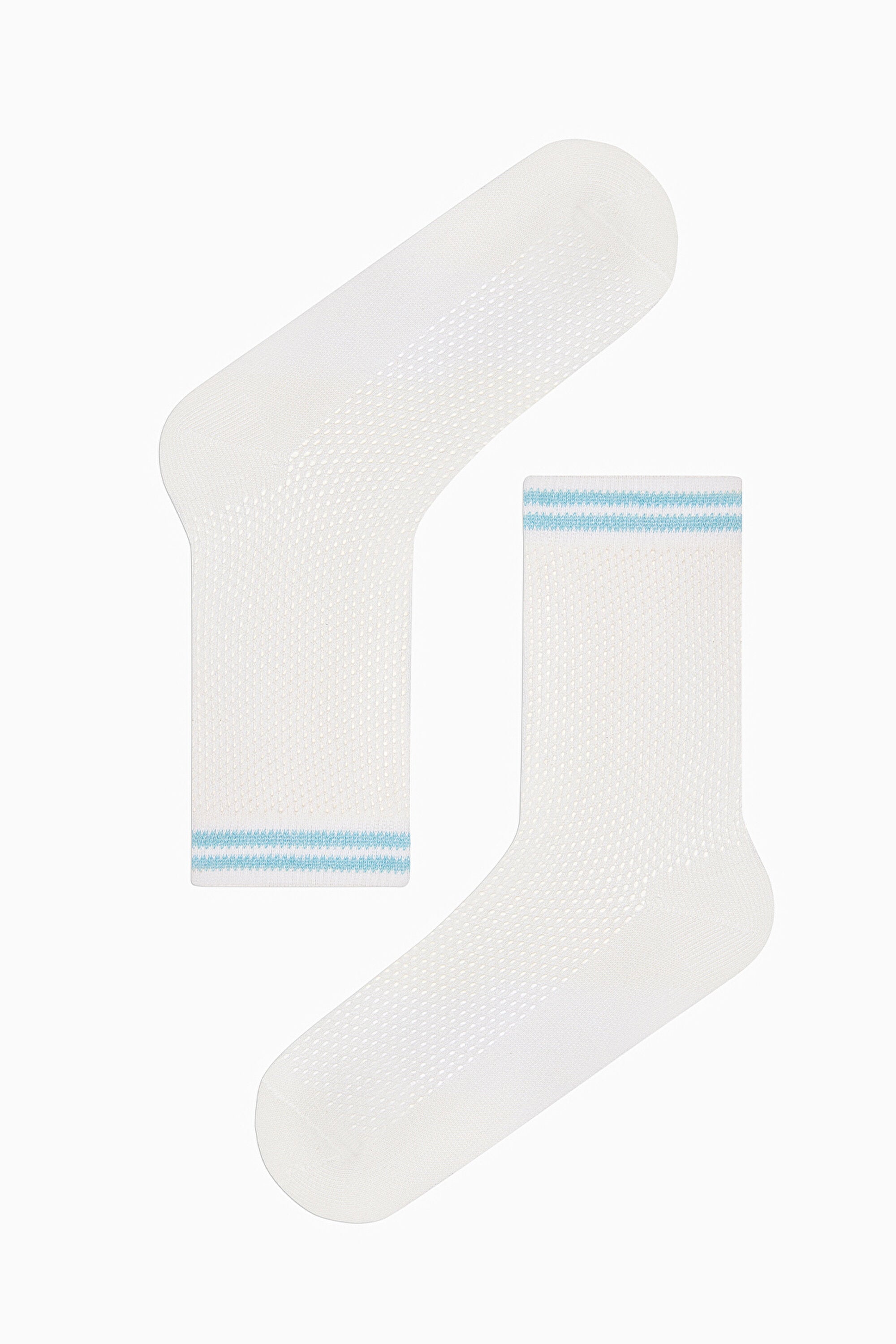 2 Pairs of Cotton Hole Breathable Ankle Socks