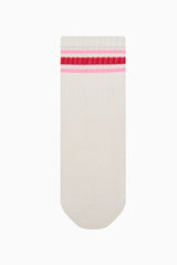 Girls Heart Multicolored 3-Pack Ankle Socks