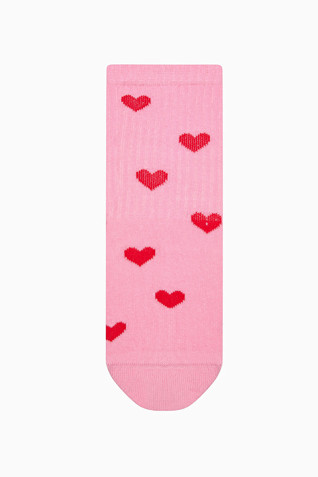 Girls Heart Multicolored 3-Pack Ankle Socks