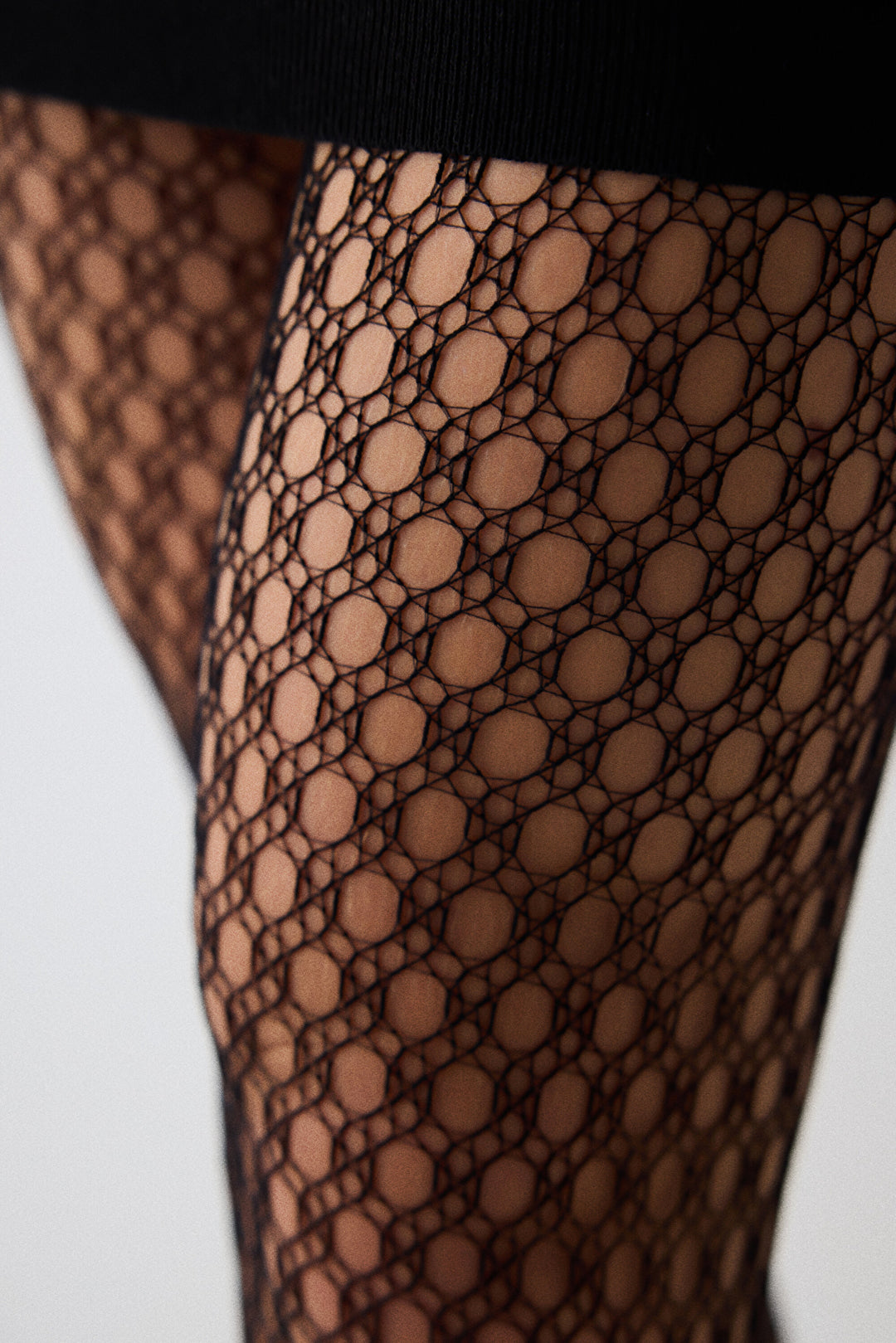 Honey Fishnet Tights