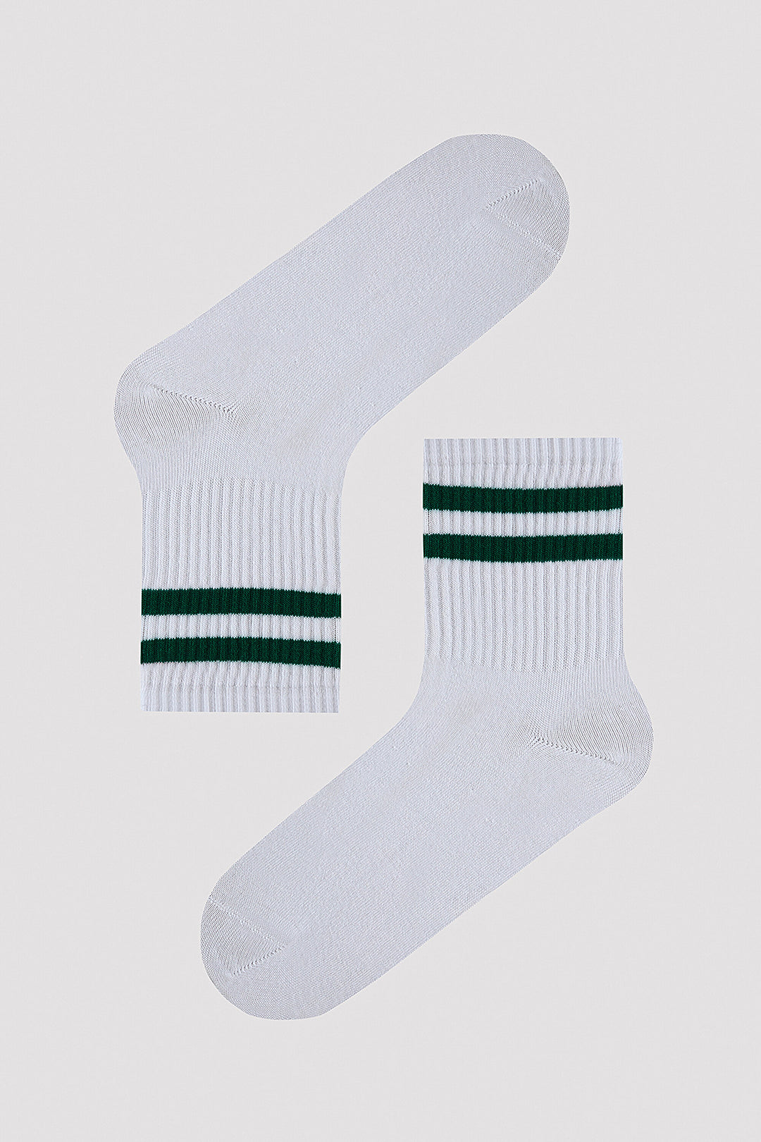 Colorful Stripe Printed Tennis Ankle Socks