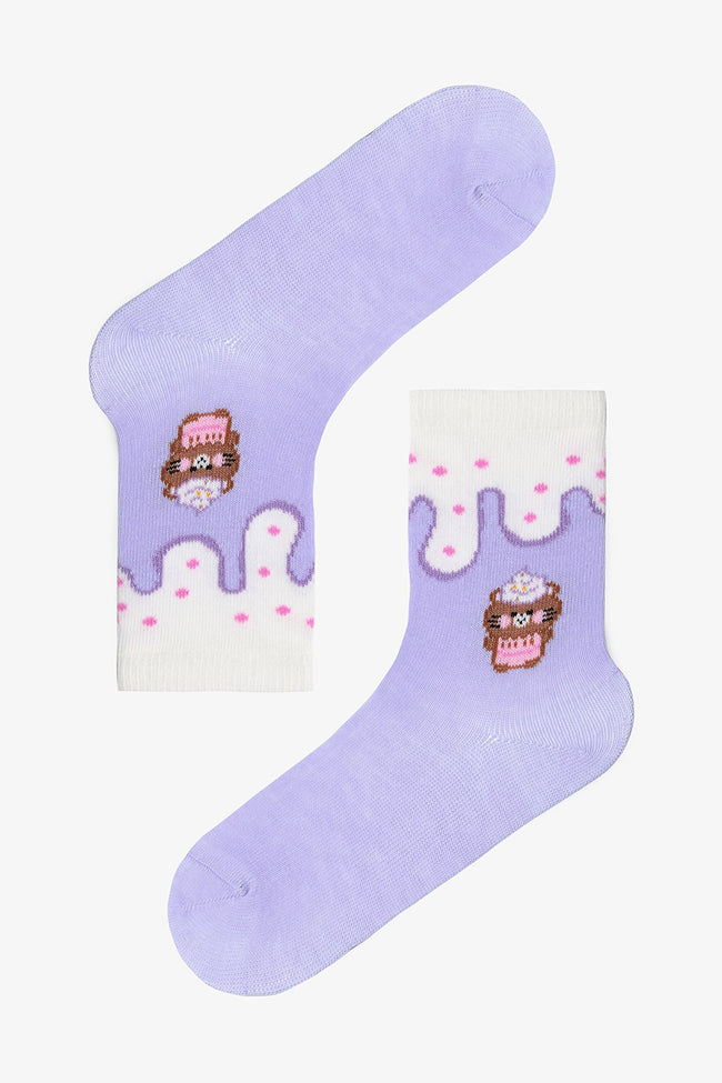 Girls Icy Friends 3-Pack Ankle Socks Main Image