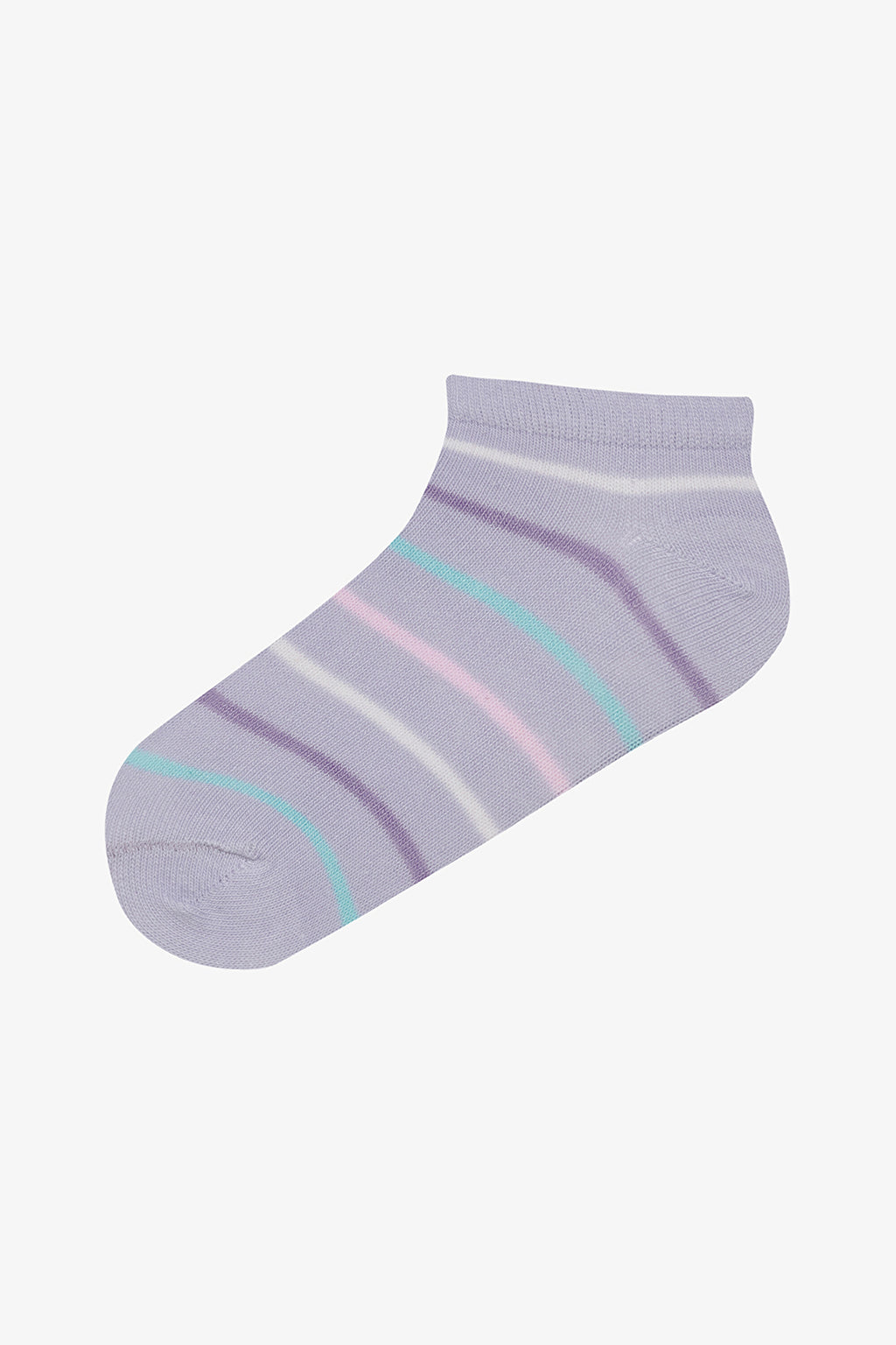 Girl Star 4-Pack Multicolored Ankle Socks