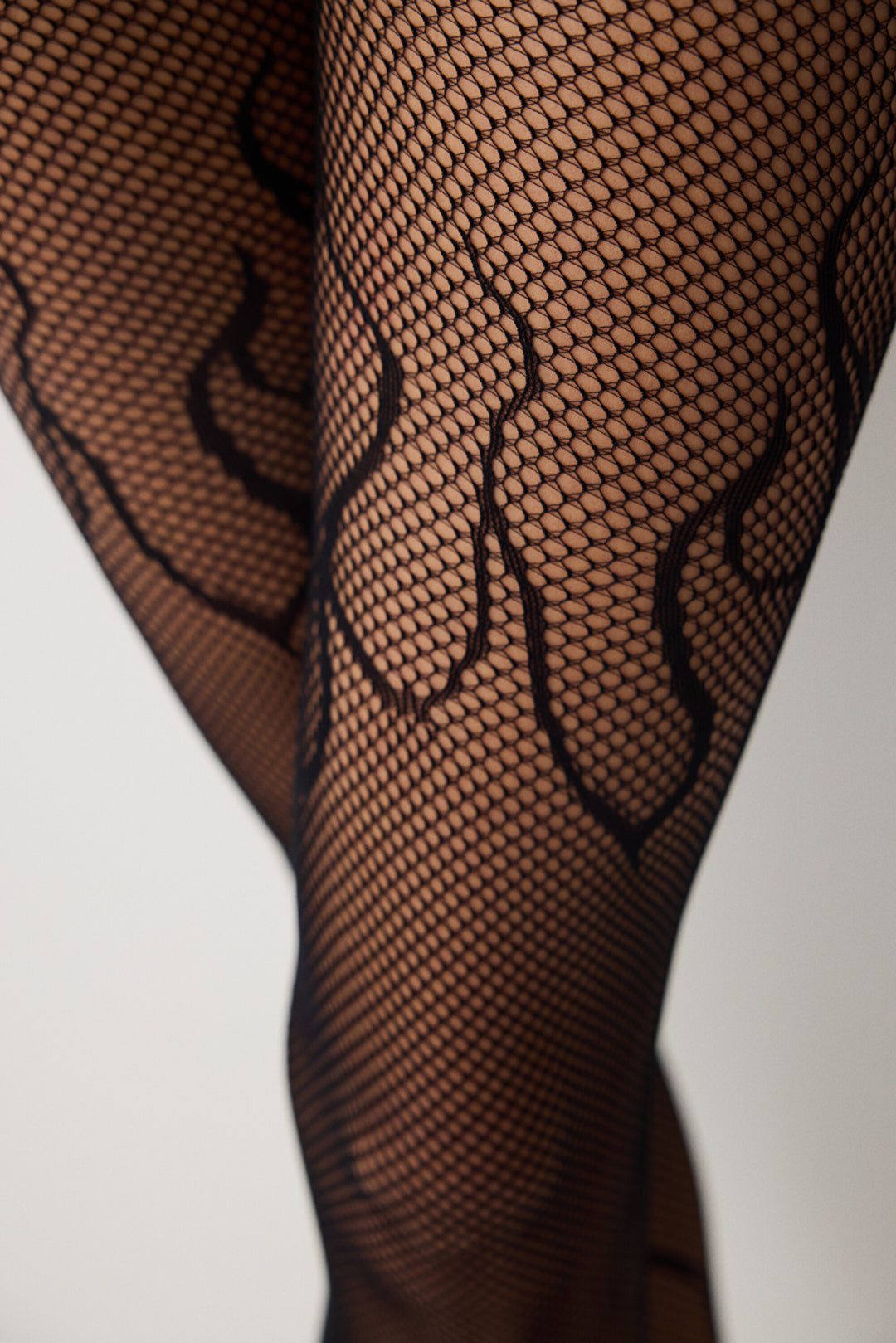 Blaze Fishnet Black Tights