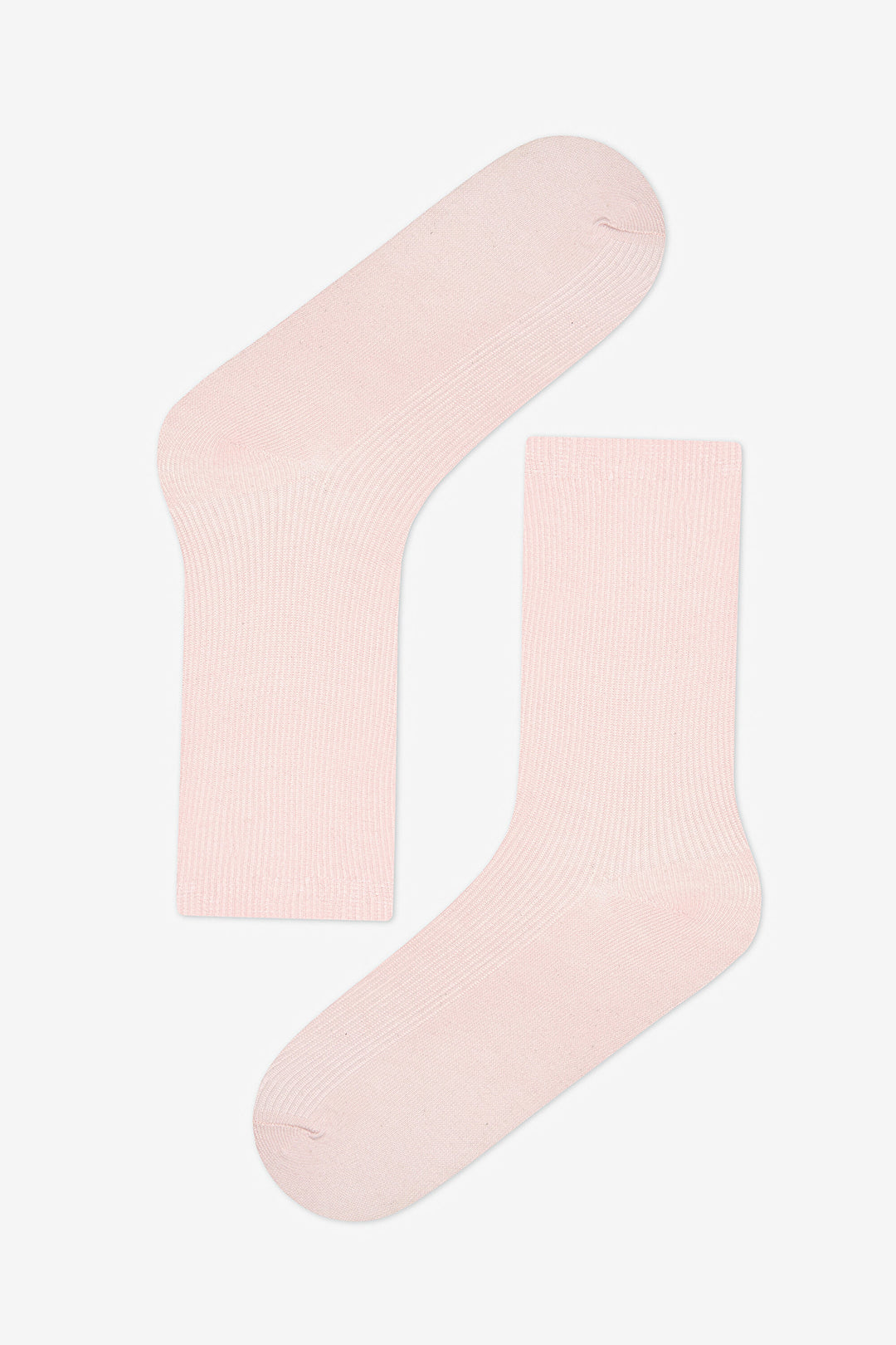 Basic Rib 5-Pack Pink Multicolored Ankle Socks