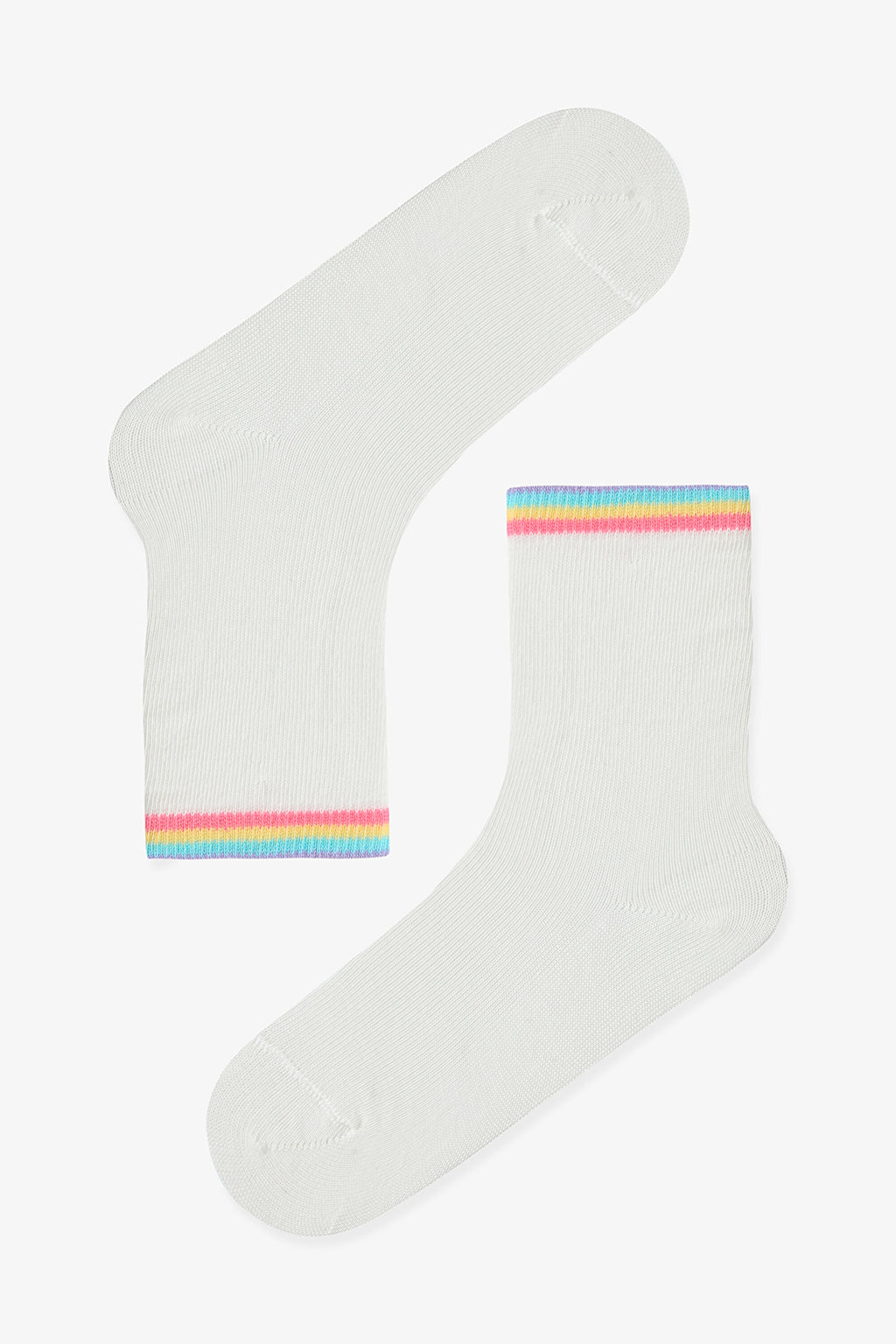 Colorful Girls Playful Unicorn 3-Pack Socks