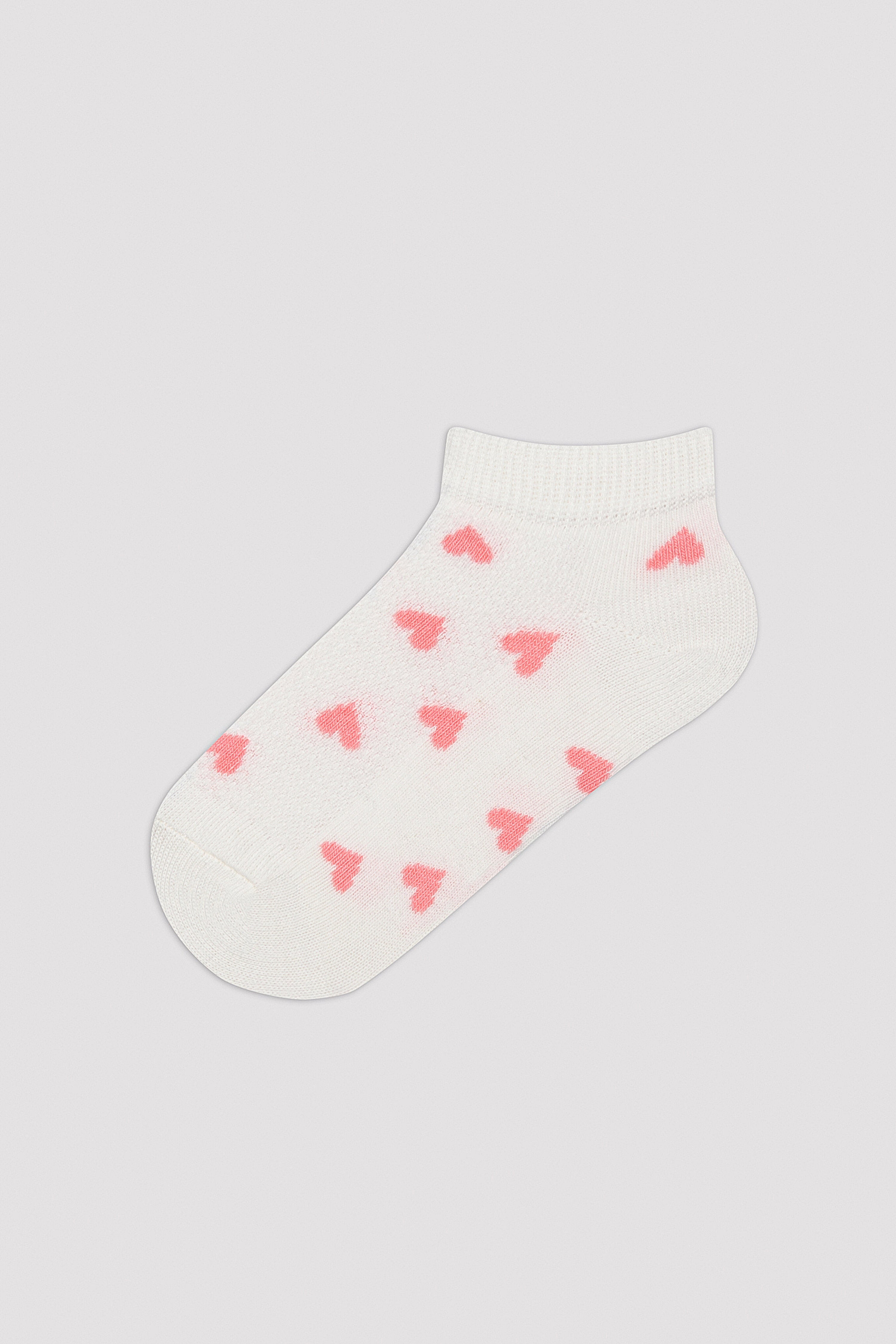 Girls Tiny Hearts 4in1 Liner Socks