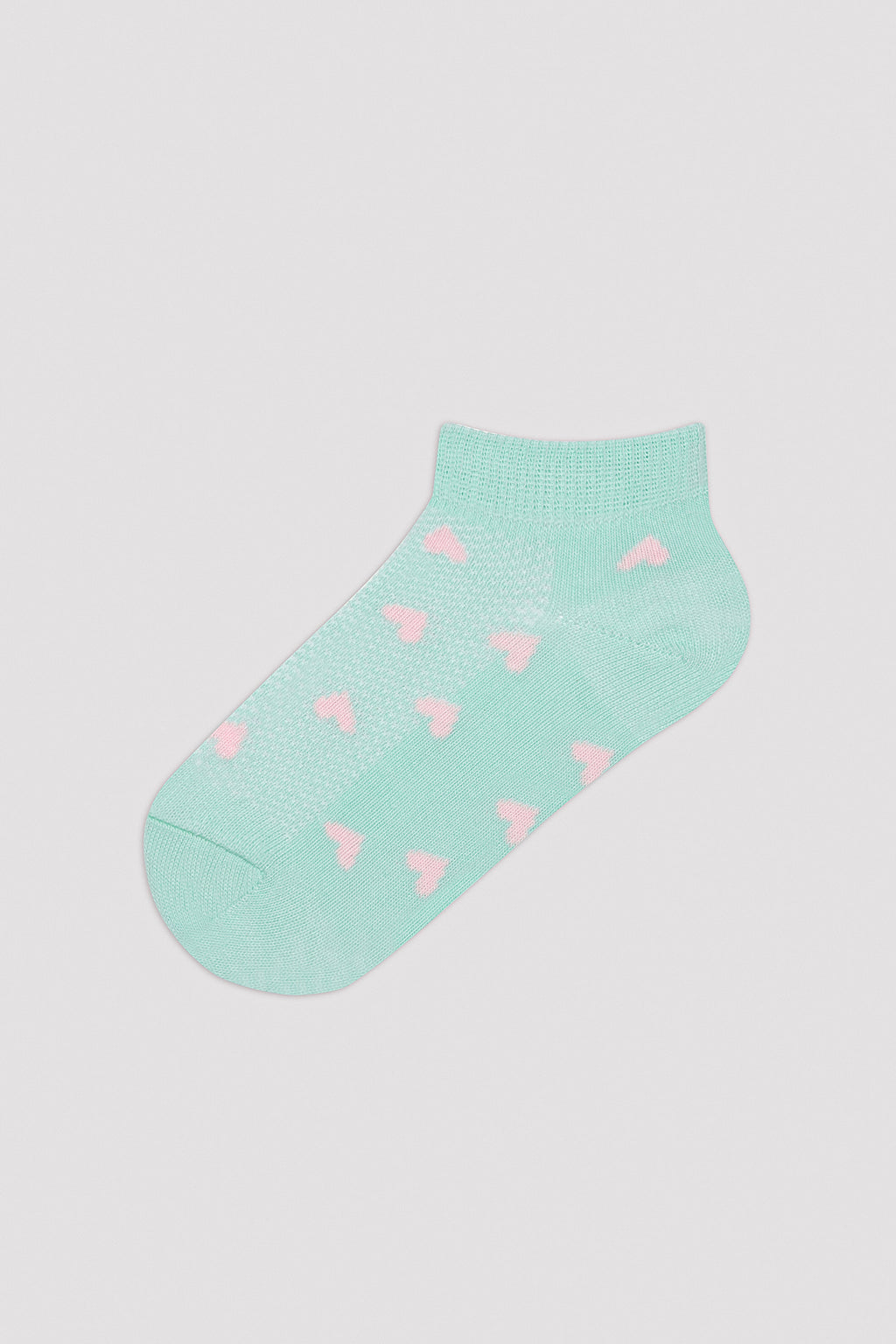 Girls Tiny Hearts 4in1 Liner Socks
