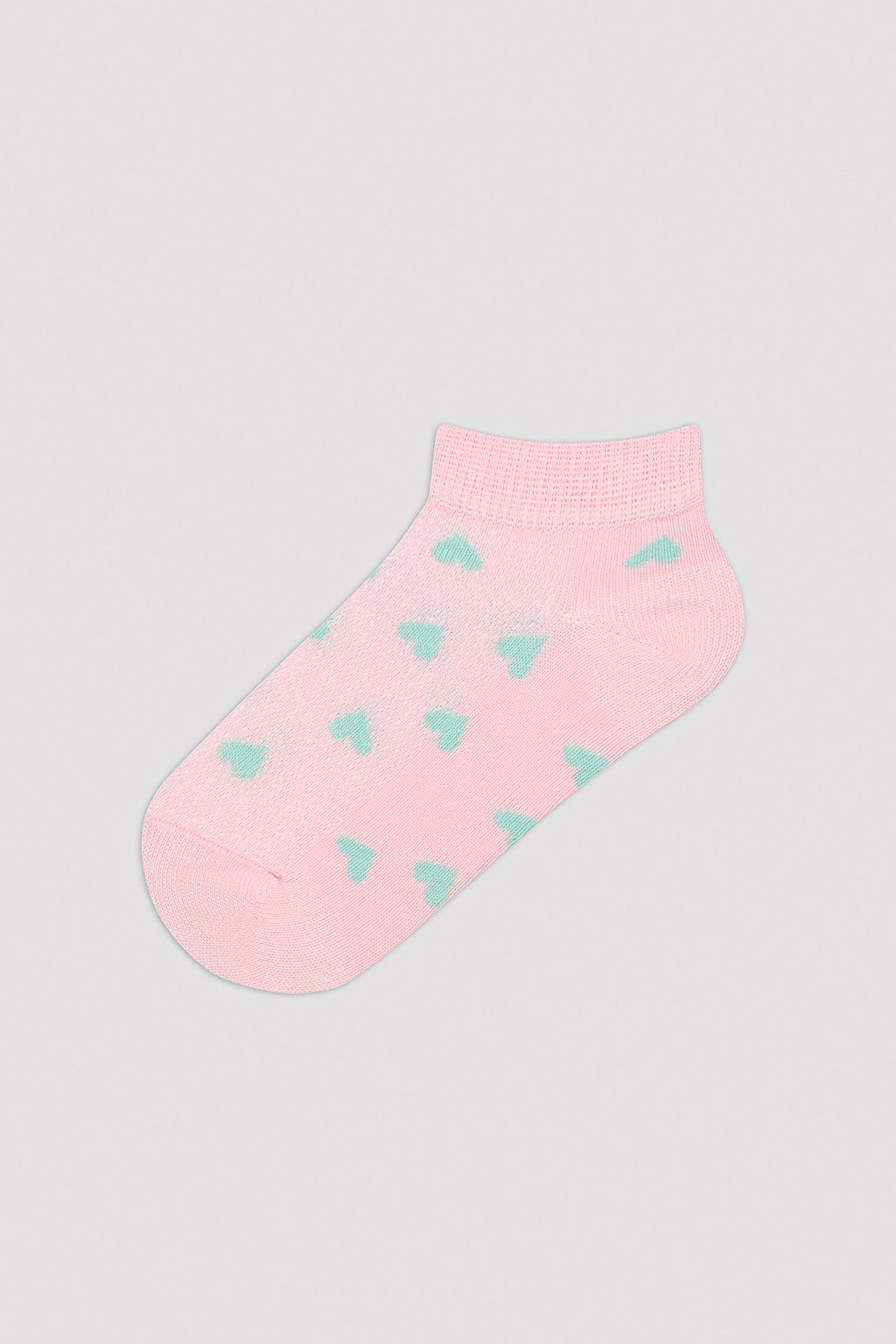 Girls Tiny Hearts 4in1 Liner Socks