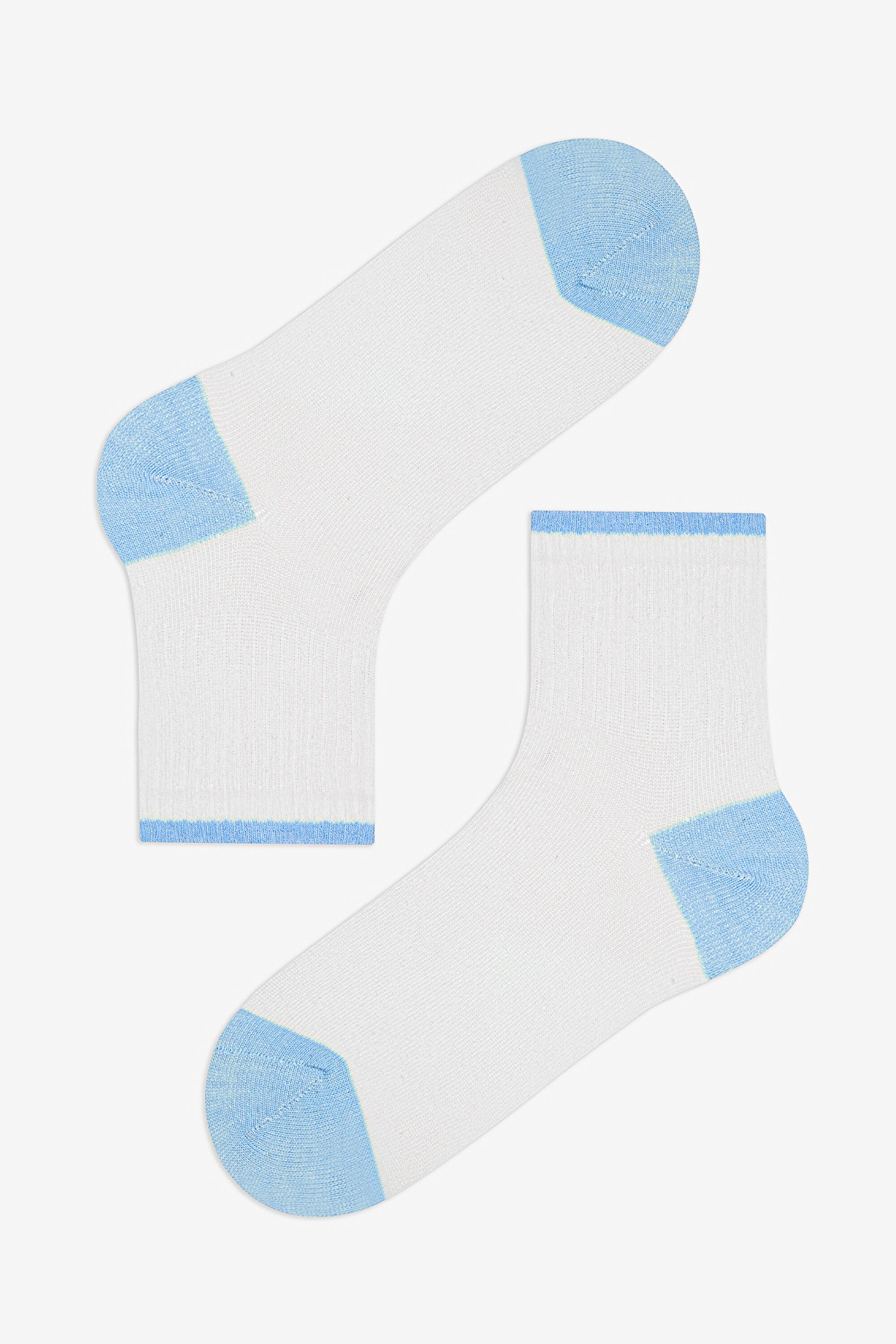 5 Pairs of Cotton Ankle Colored Ankle Socks