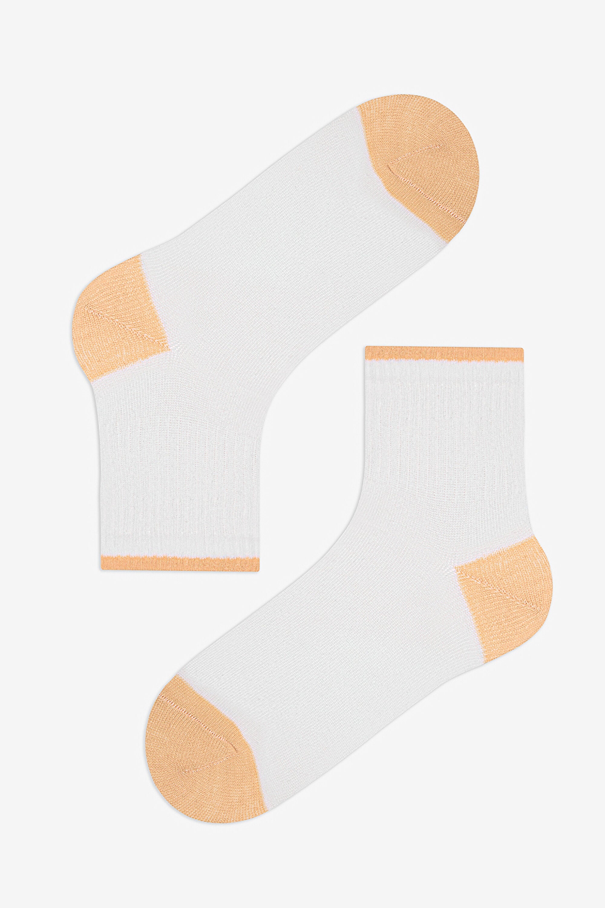 5 Pairs of Cotton Ankle Colored Ankle Socks