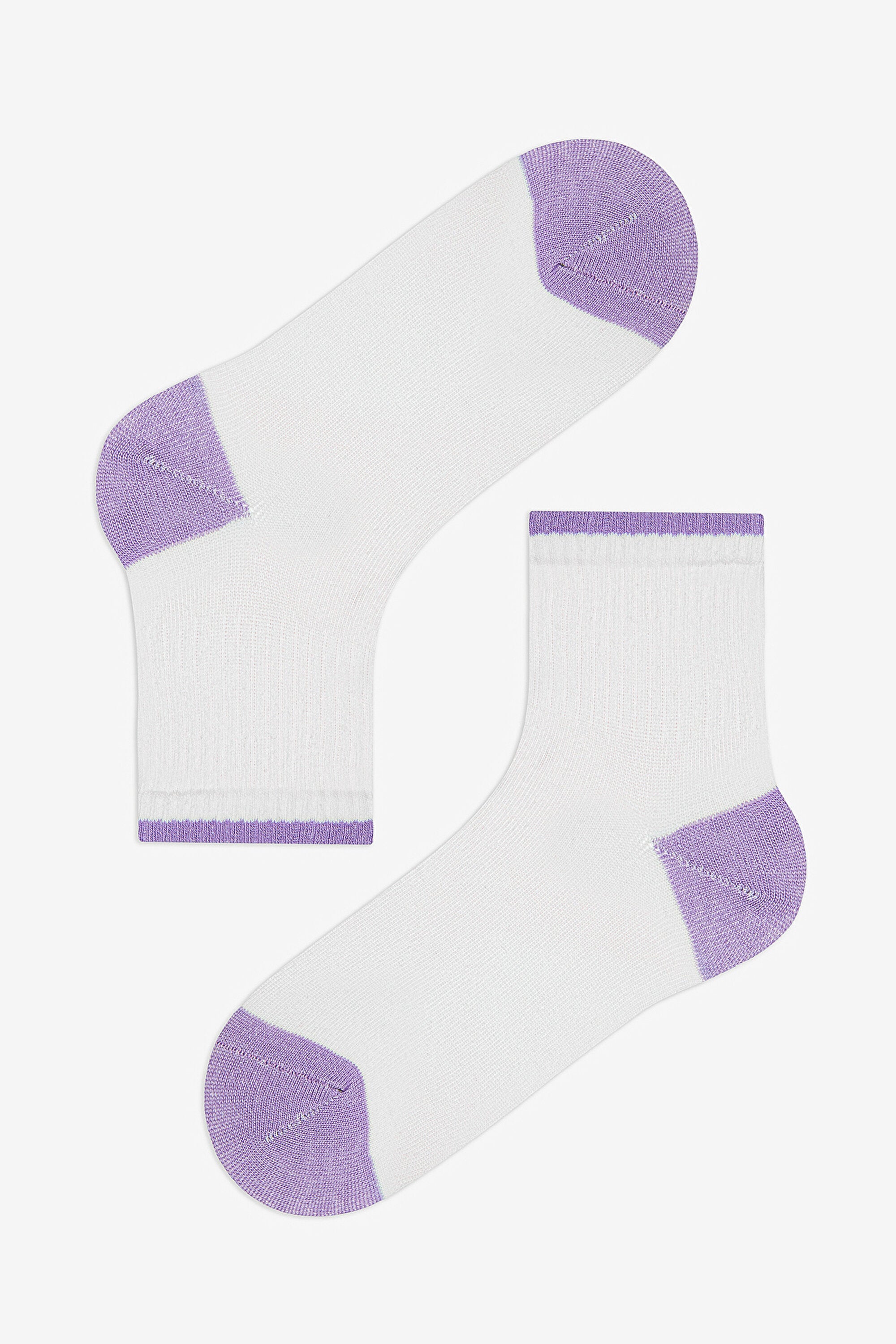 5 Pairs of Cotton Ankle Colored Ankle Socks