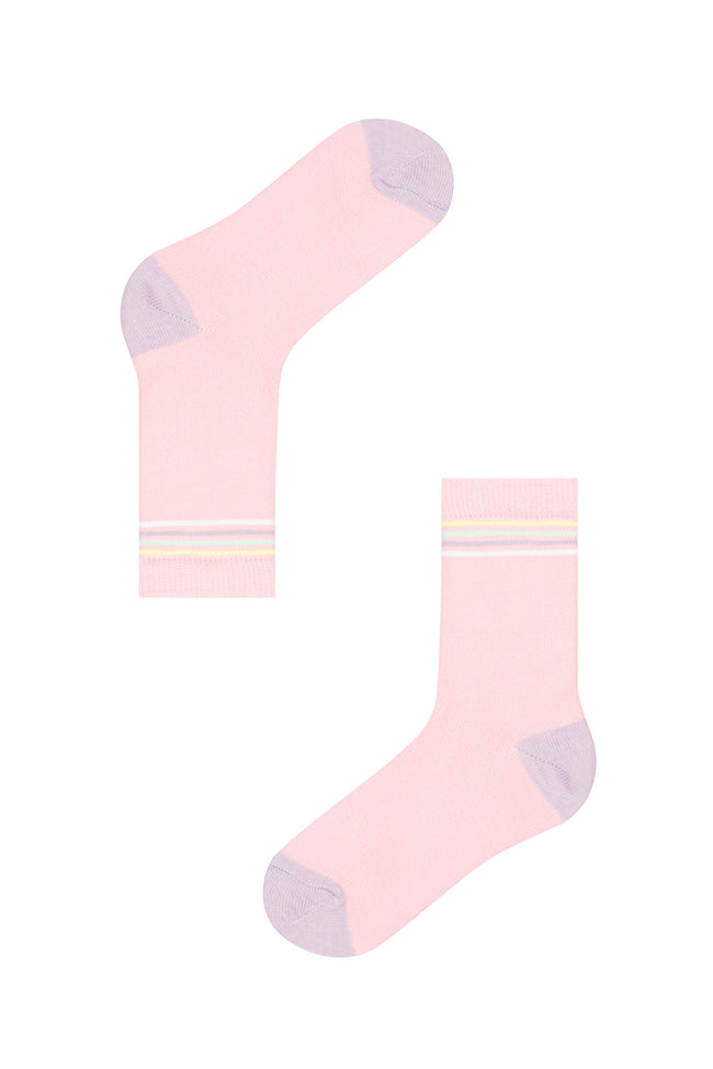 Girls Unicorn 3In1 Liner Socks Main Image