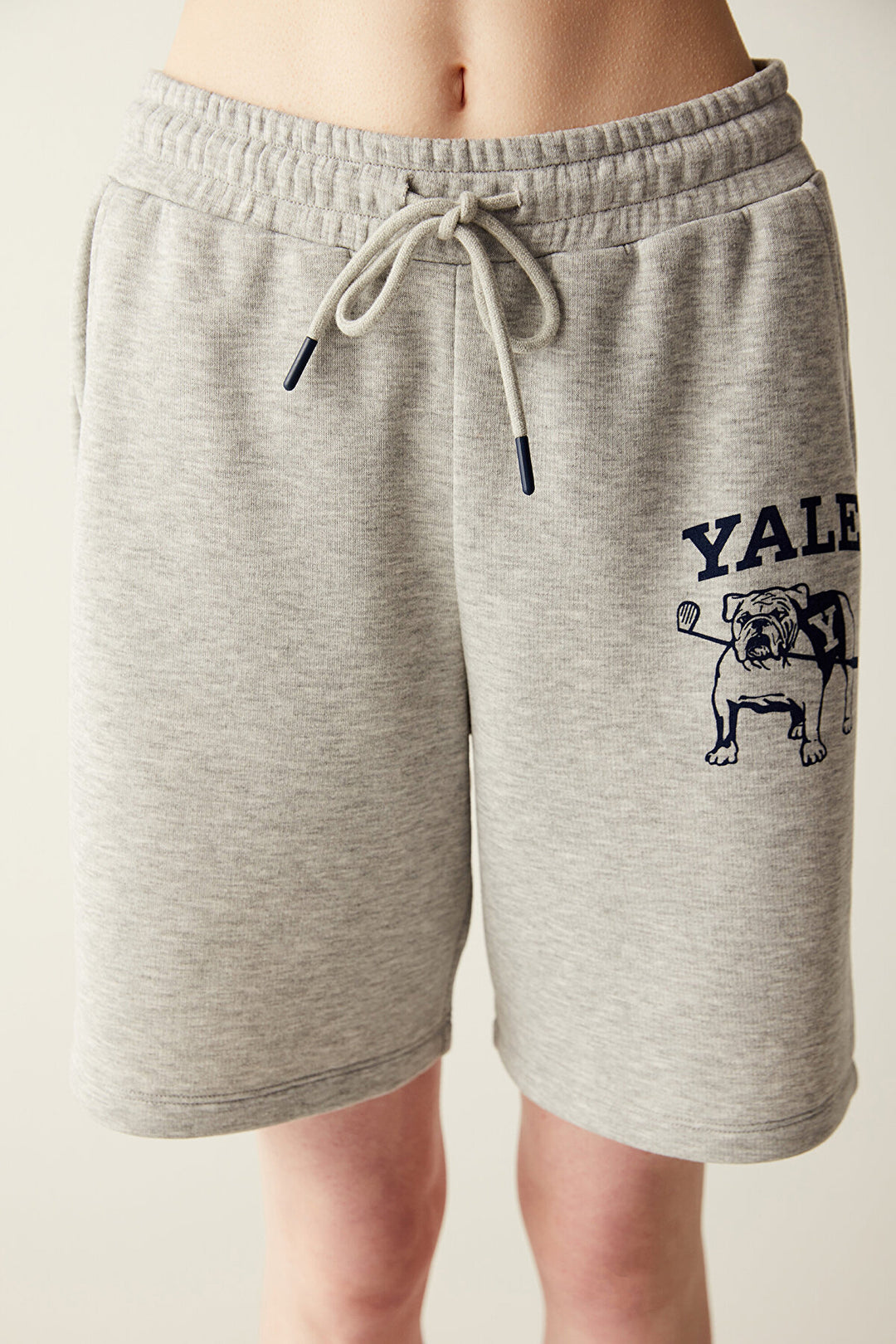 Yale Printed Grey Shorts - Unique Collection