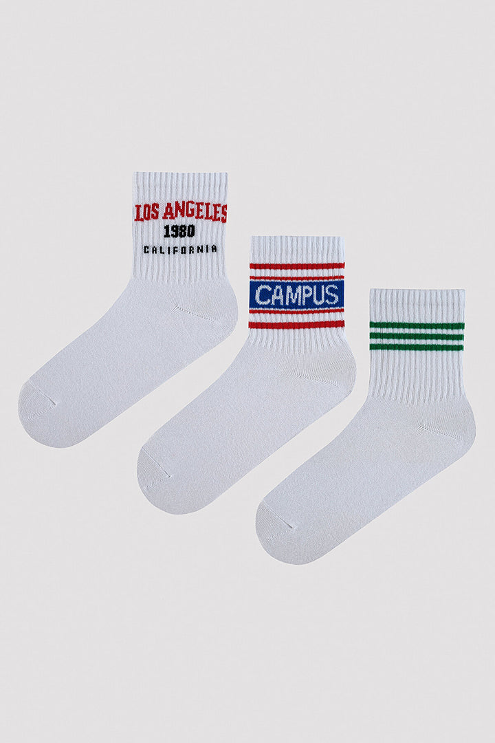Los Angeles Slogan 3in1 Socket Socks