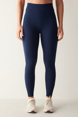 Seamless Ribbed Active Legging
